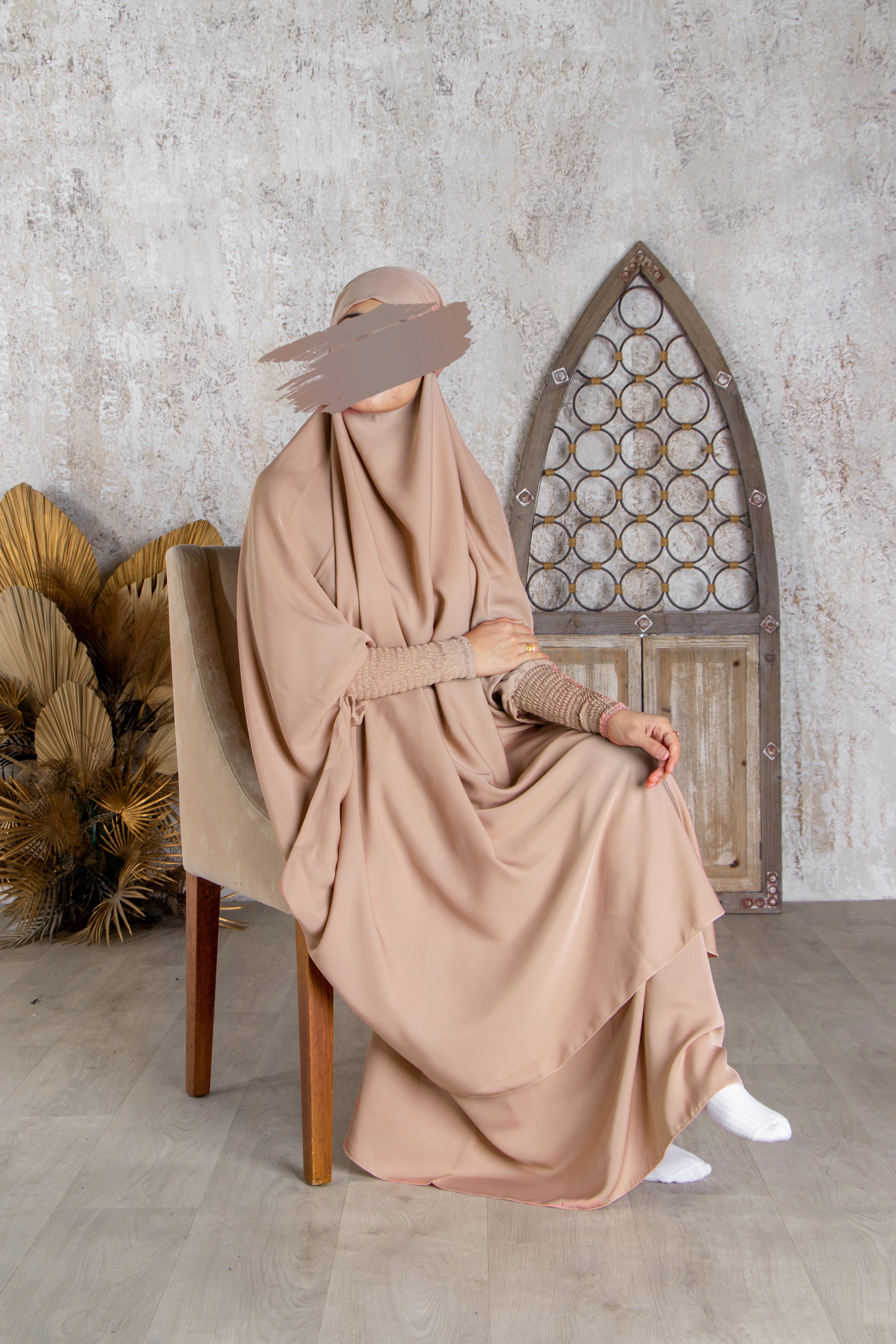 Pale Peach Jilbab - Jilbab - Muslim Lifestyle Store