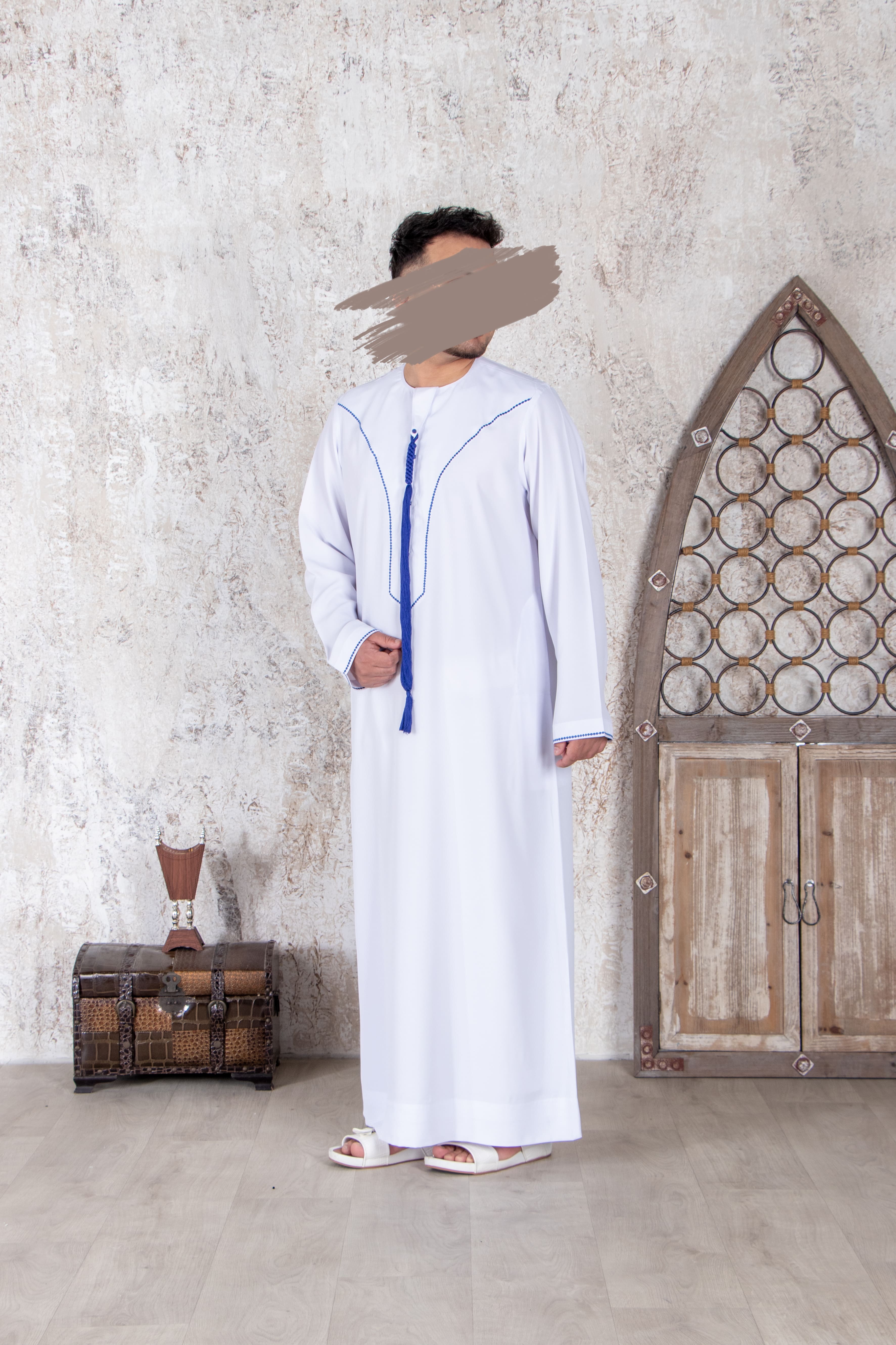 White Emirati Kandura - Emirati Kandura - Muslim Lifestyle Store