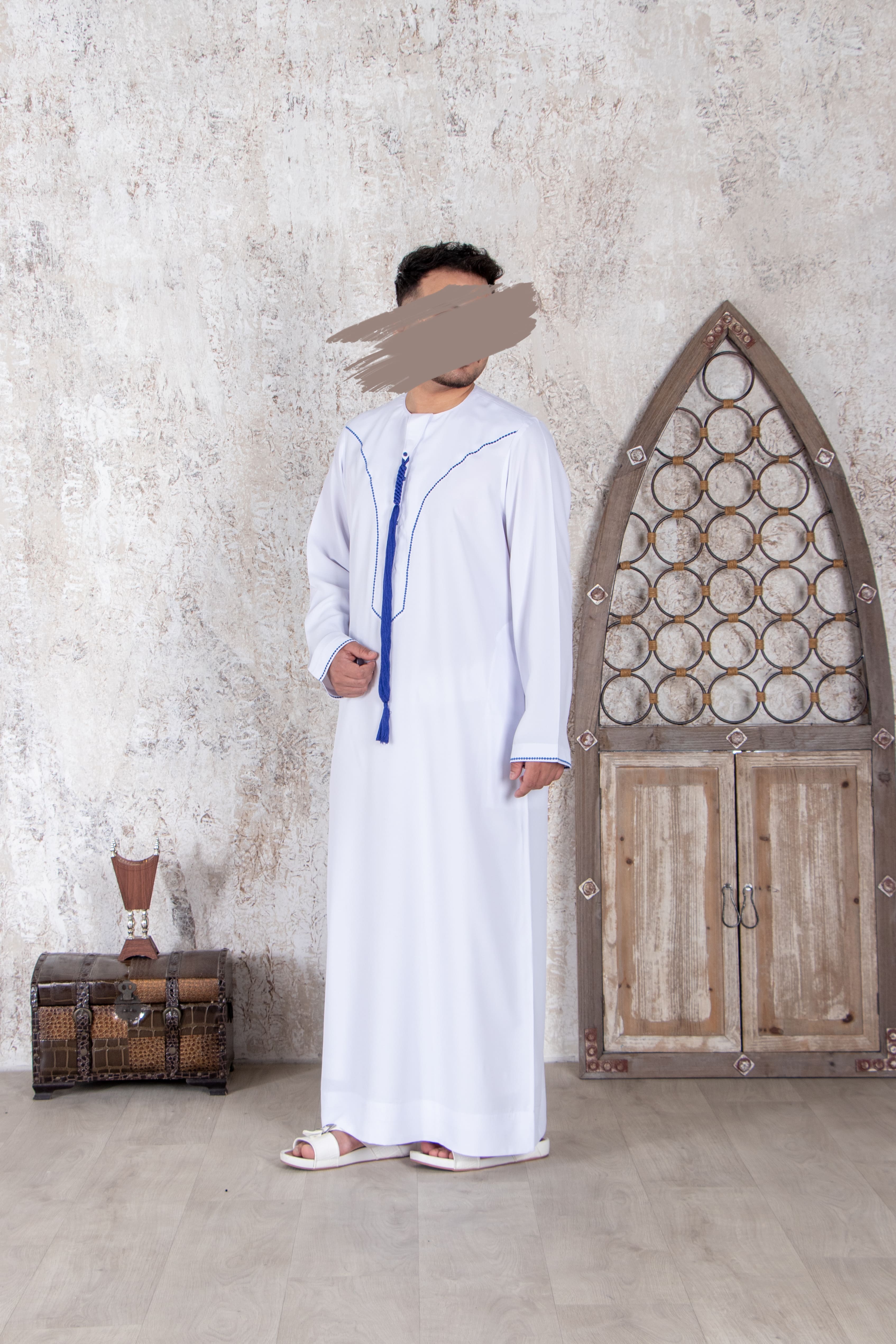 White Emirati Kandura - Emirati Kandura - Muslim Lifestyle Store