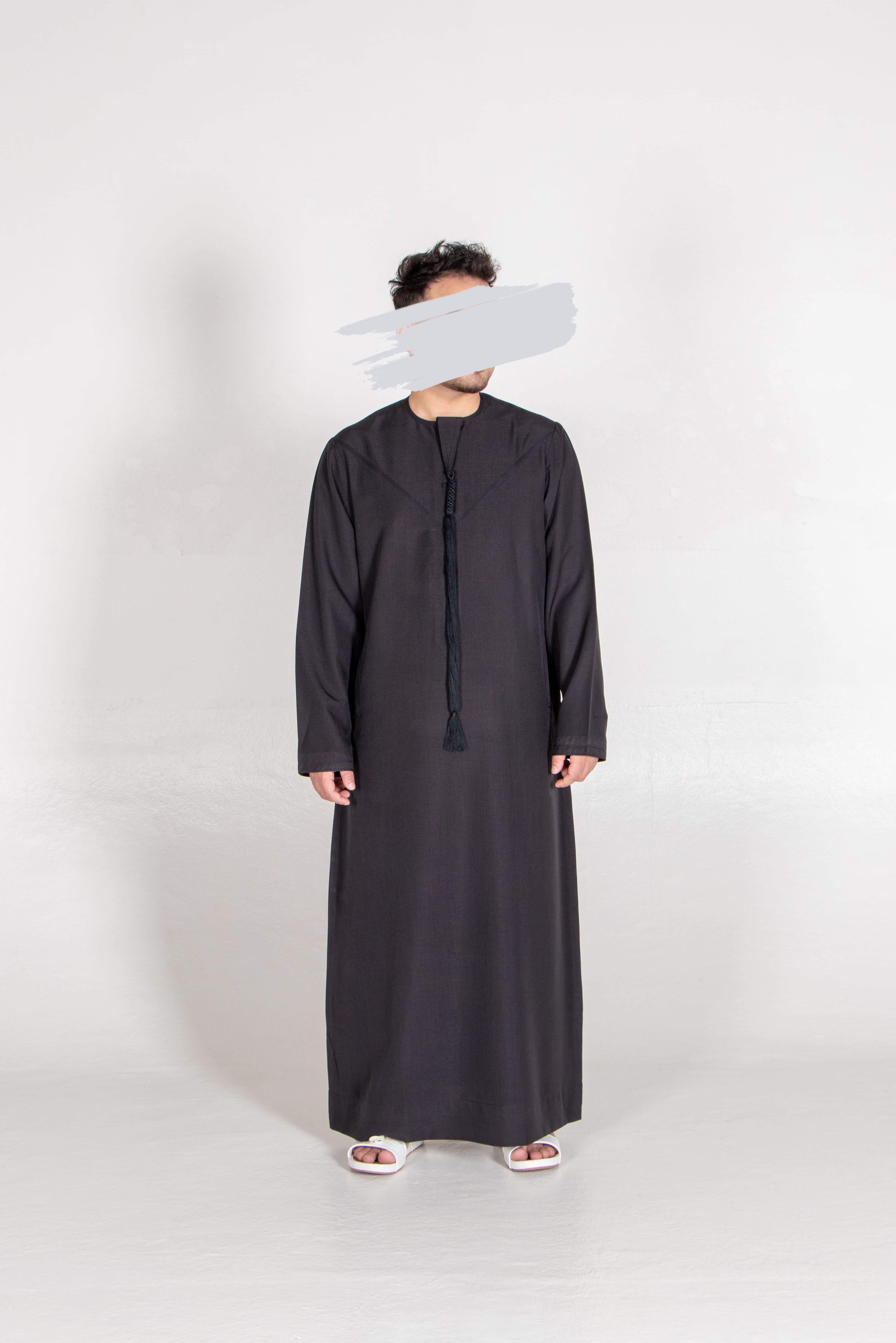 Ash Brown Emirati Kandura For Men Men s Thobe ash-brown-emirati-kandura-for-men-men-s-thobe