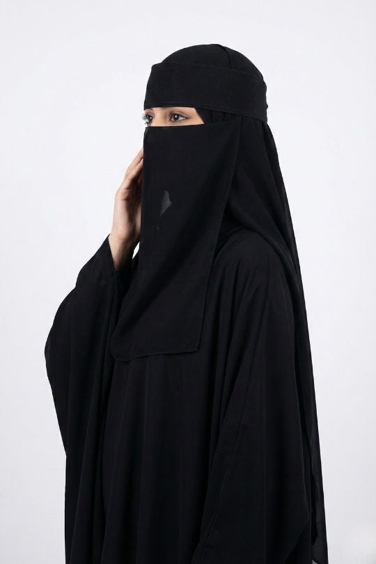 Pull Down Niqab Flap