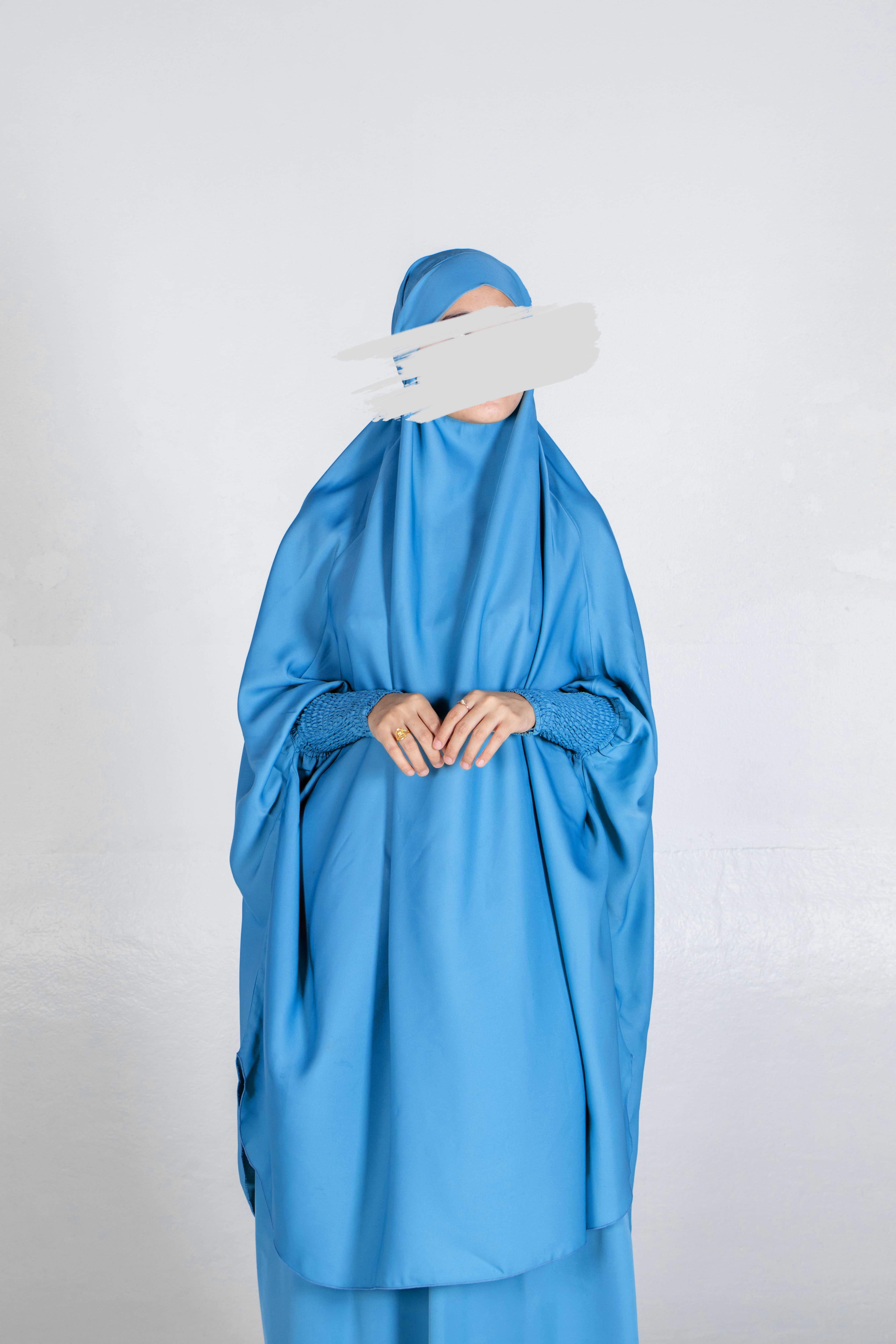 Blue Jilbab - Jilbab - Muslim Lifestyle Store