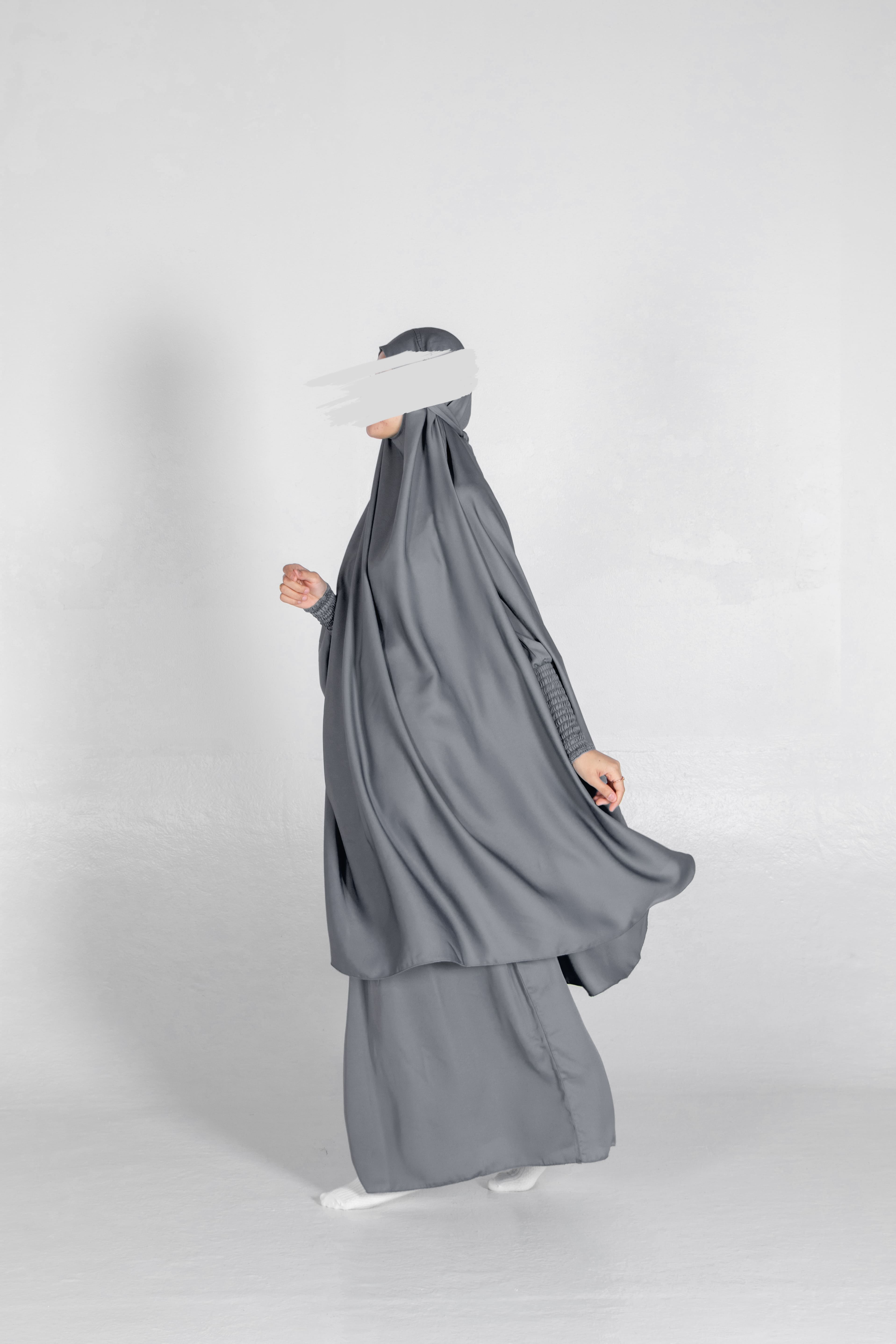 Gray Jilbab - Jilbab - Muslim Lifestyle Store