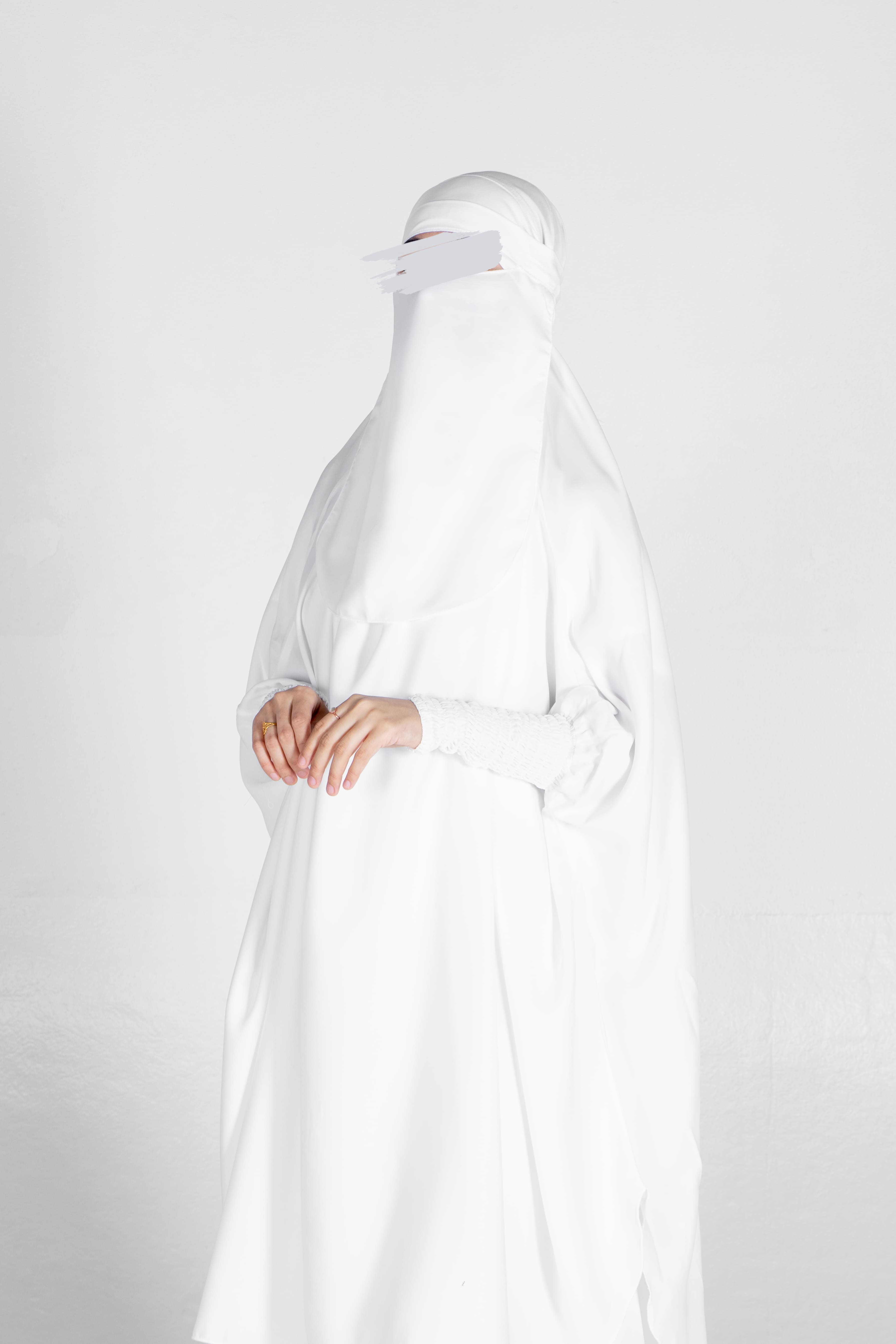 Off White Jilbab - Jilbab - Muslim Lifestyle Store