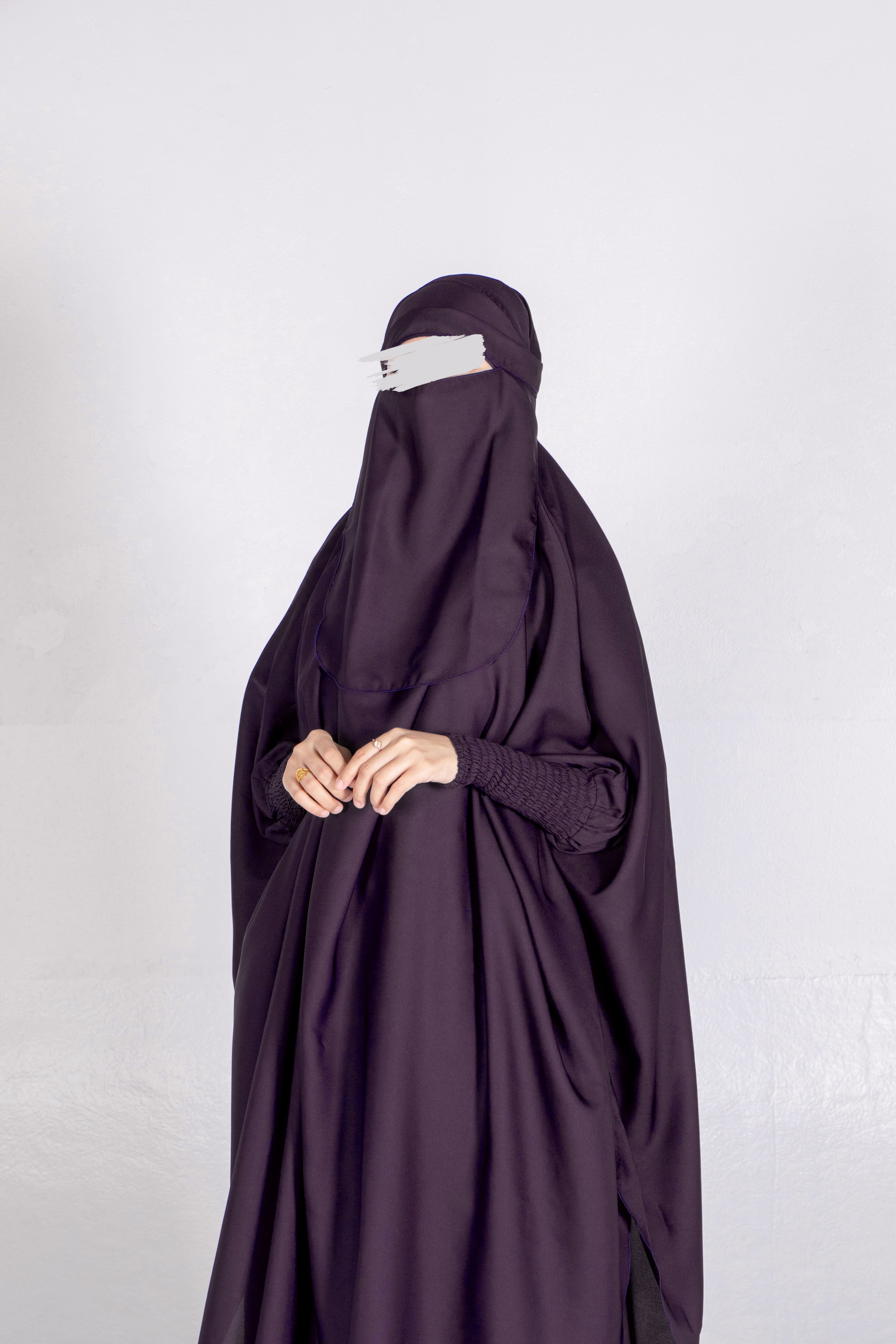Dark Purple Jilbab - Jilbab - Muslim Lifestyle Store
