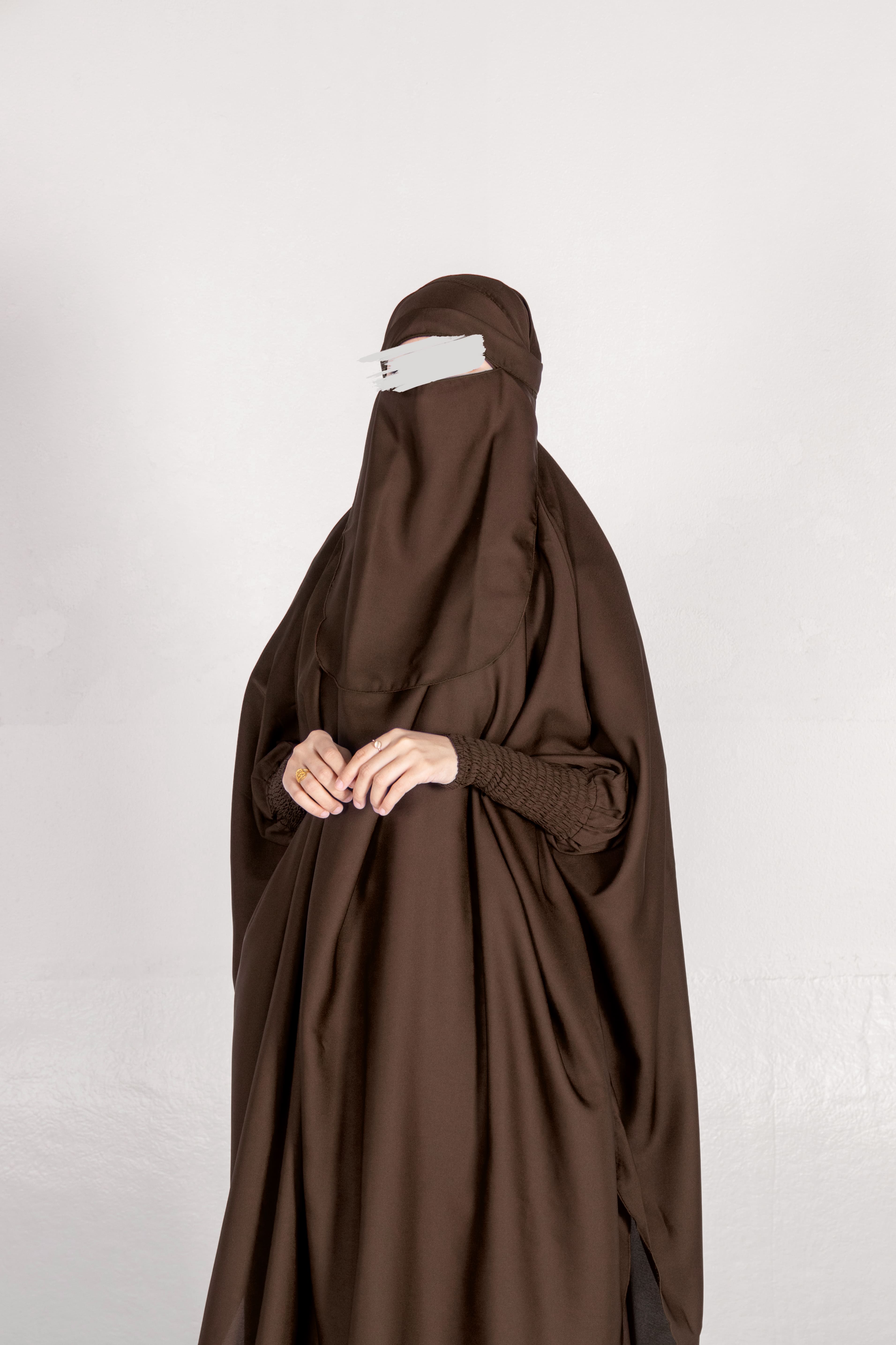 Dark Chocolate Jilbab - Jilbab - Muslim Lifestyle Store