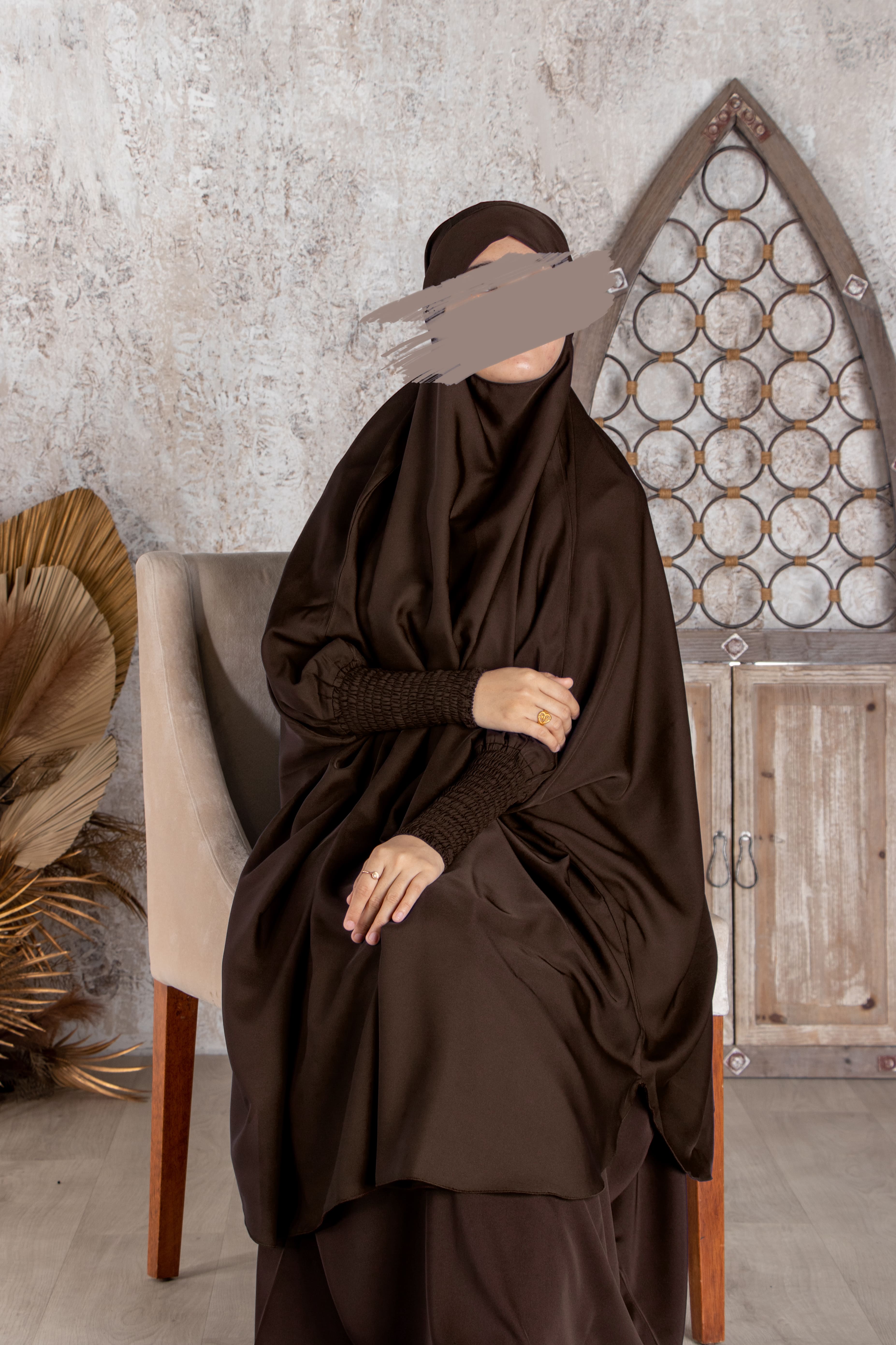 Dark Chocolate Jilbab - Jilbab - Muslim Lifestyle Store