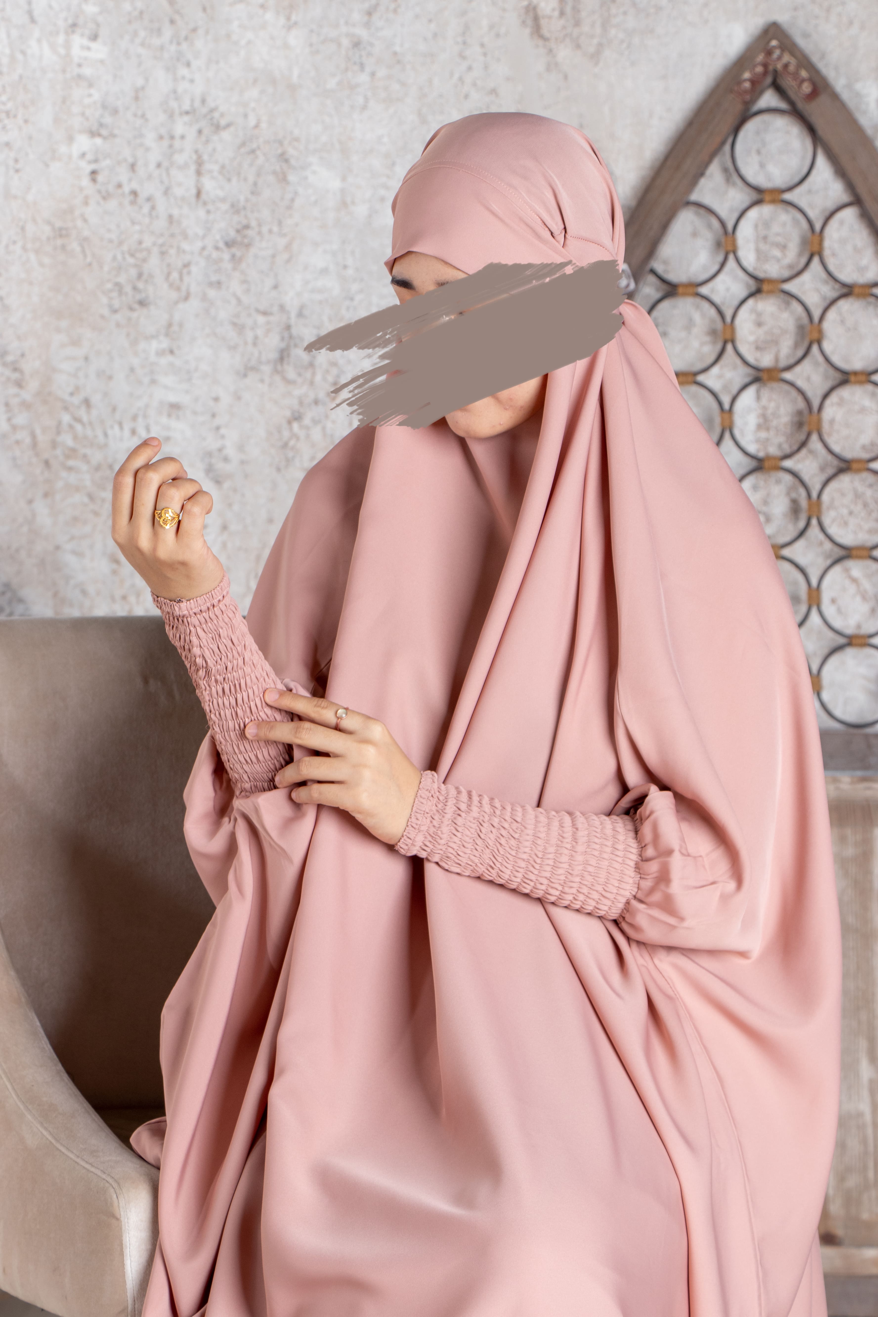 Pastel Pink Jilbab - Jilbab - Muslim Lifestyle Store