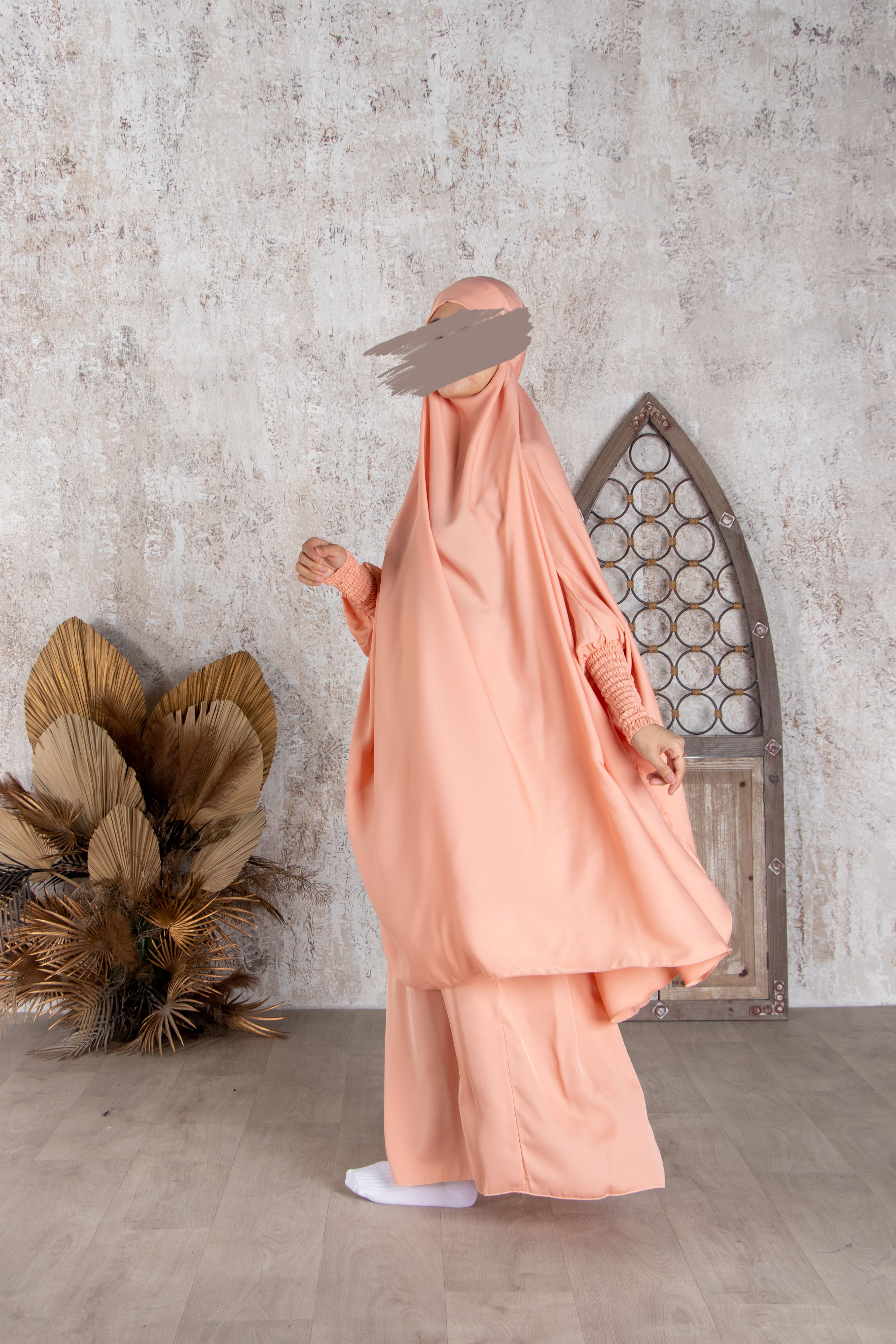 Peach Jilbab - Jilbab - Muslim Lifestyle Store