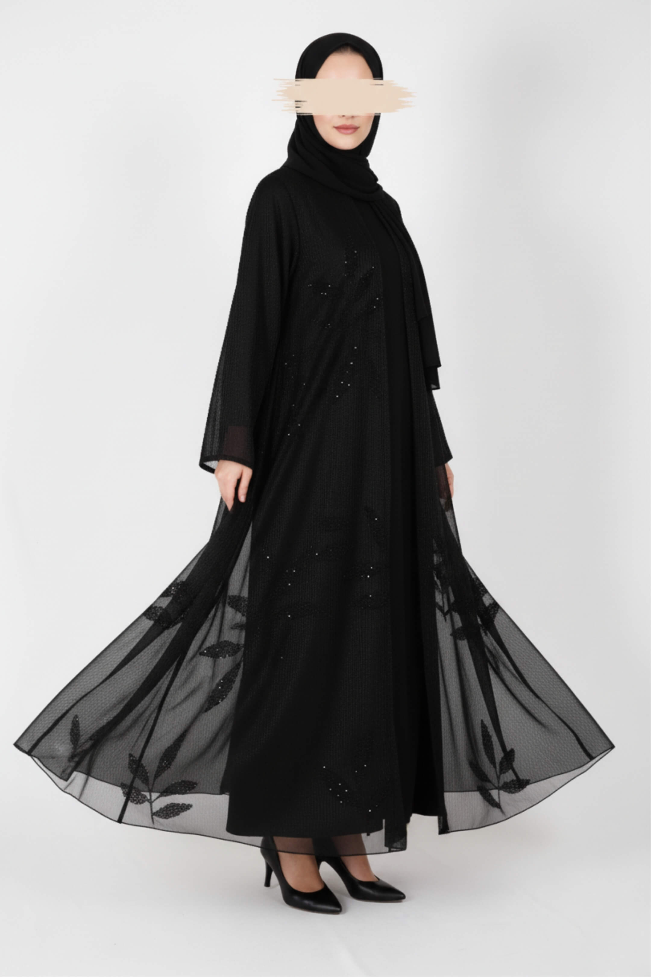 Eclipse Veil Abaya