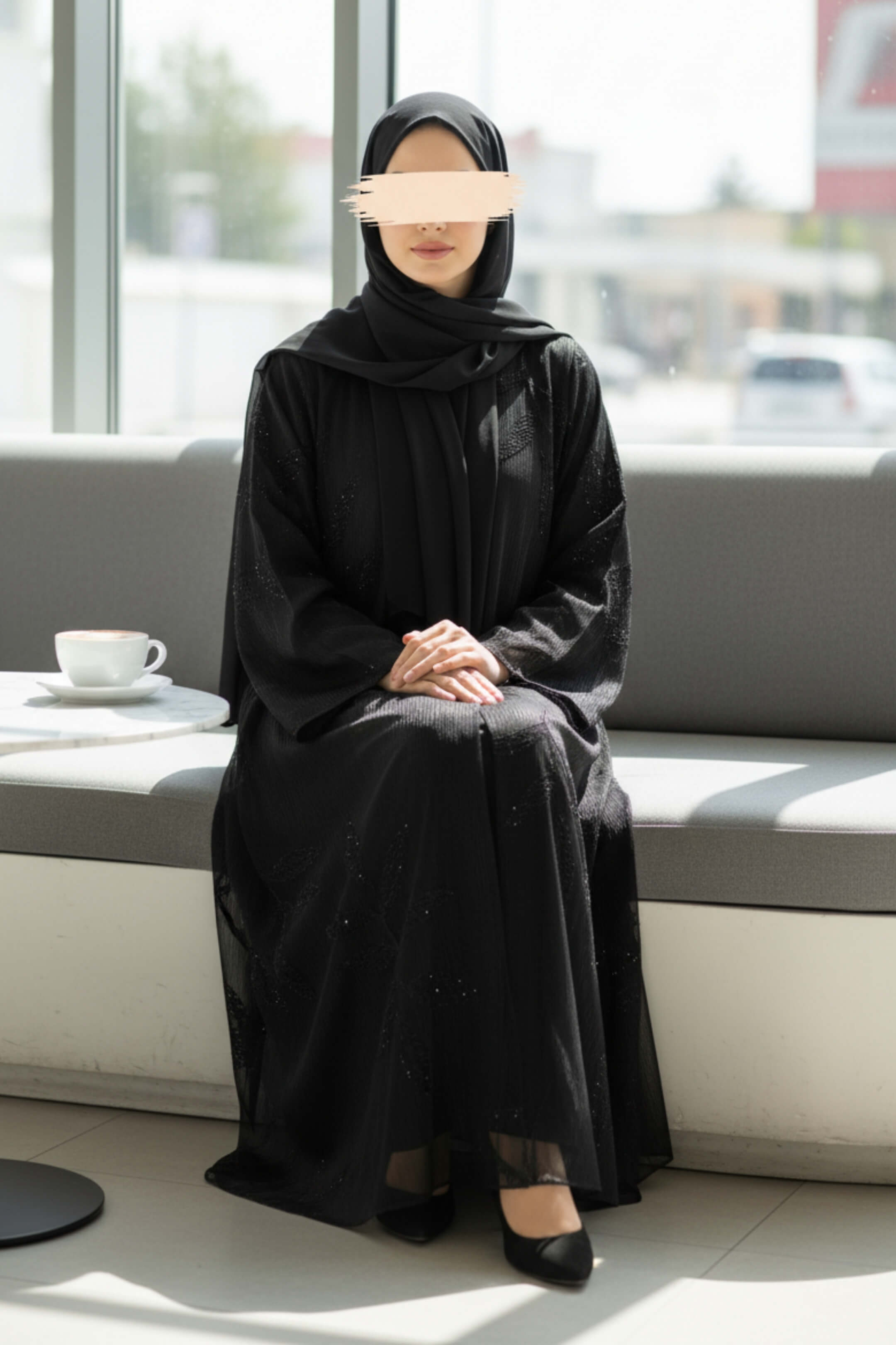 Eclipse Veil Abaya