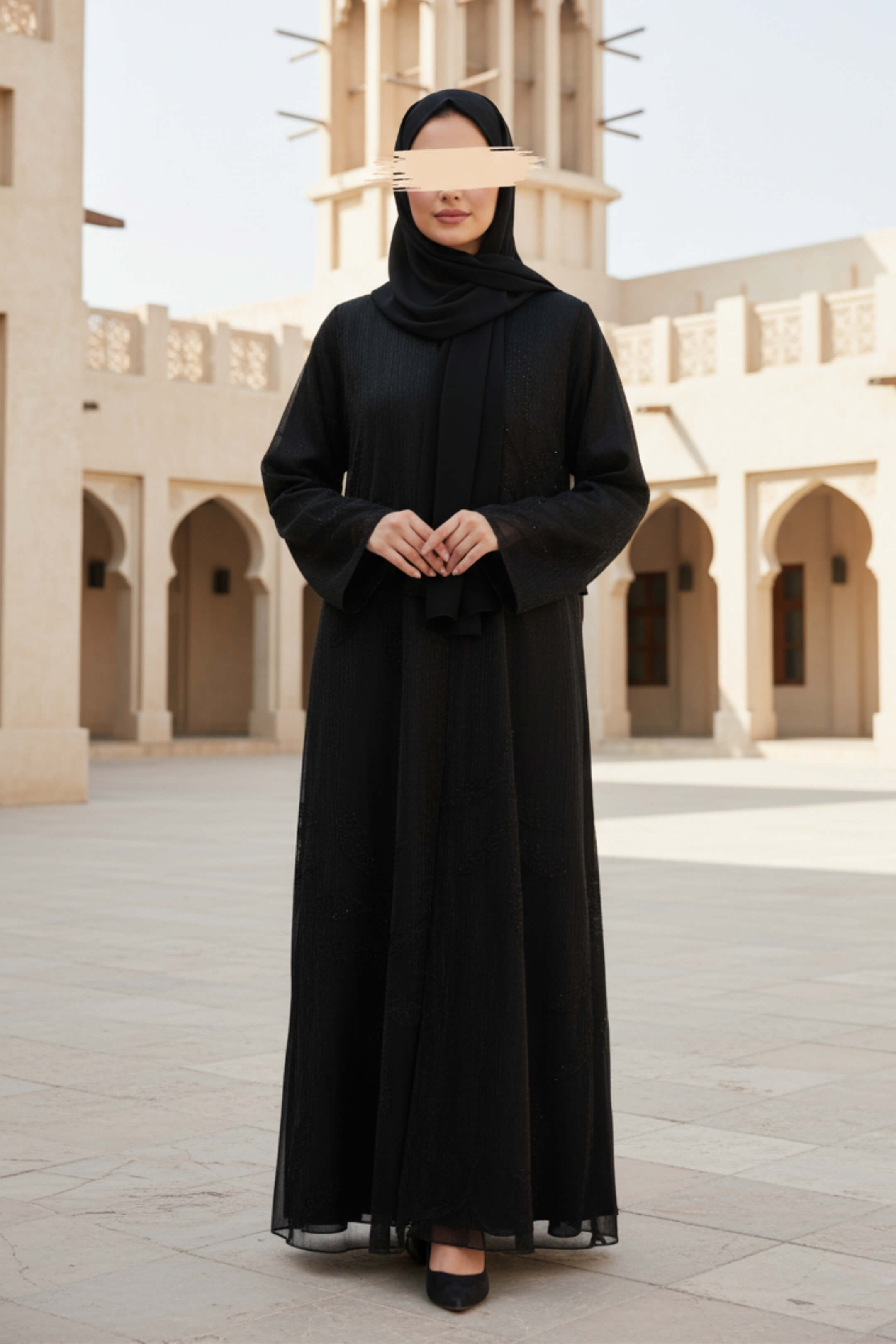 Eclipse Veil Abaya