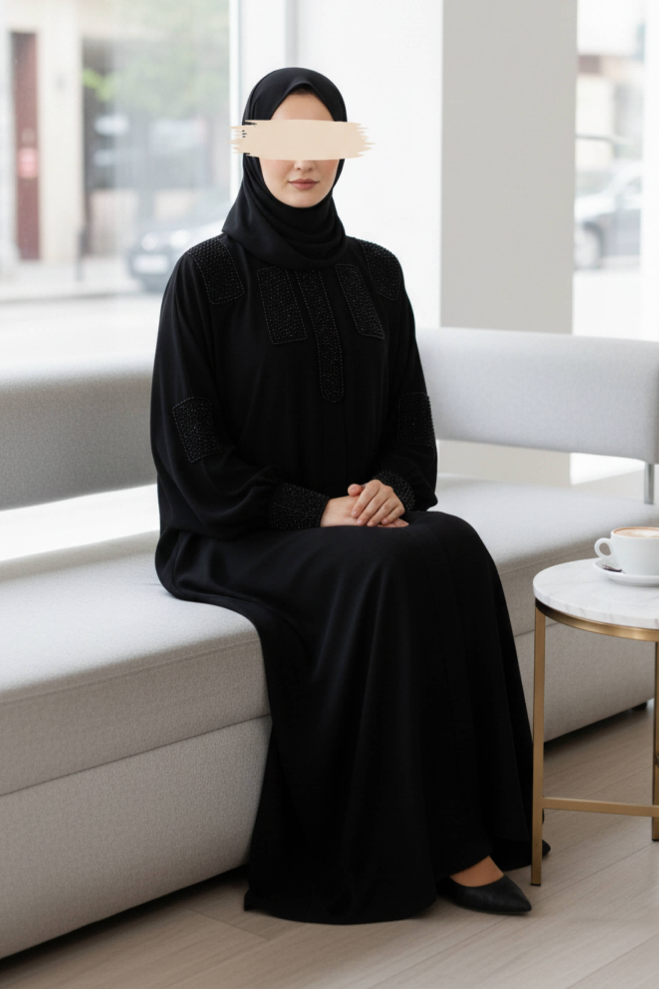 Velvet Dawn Abaya