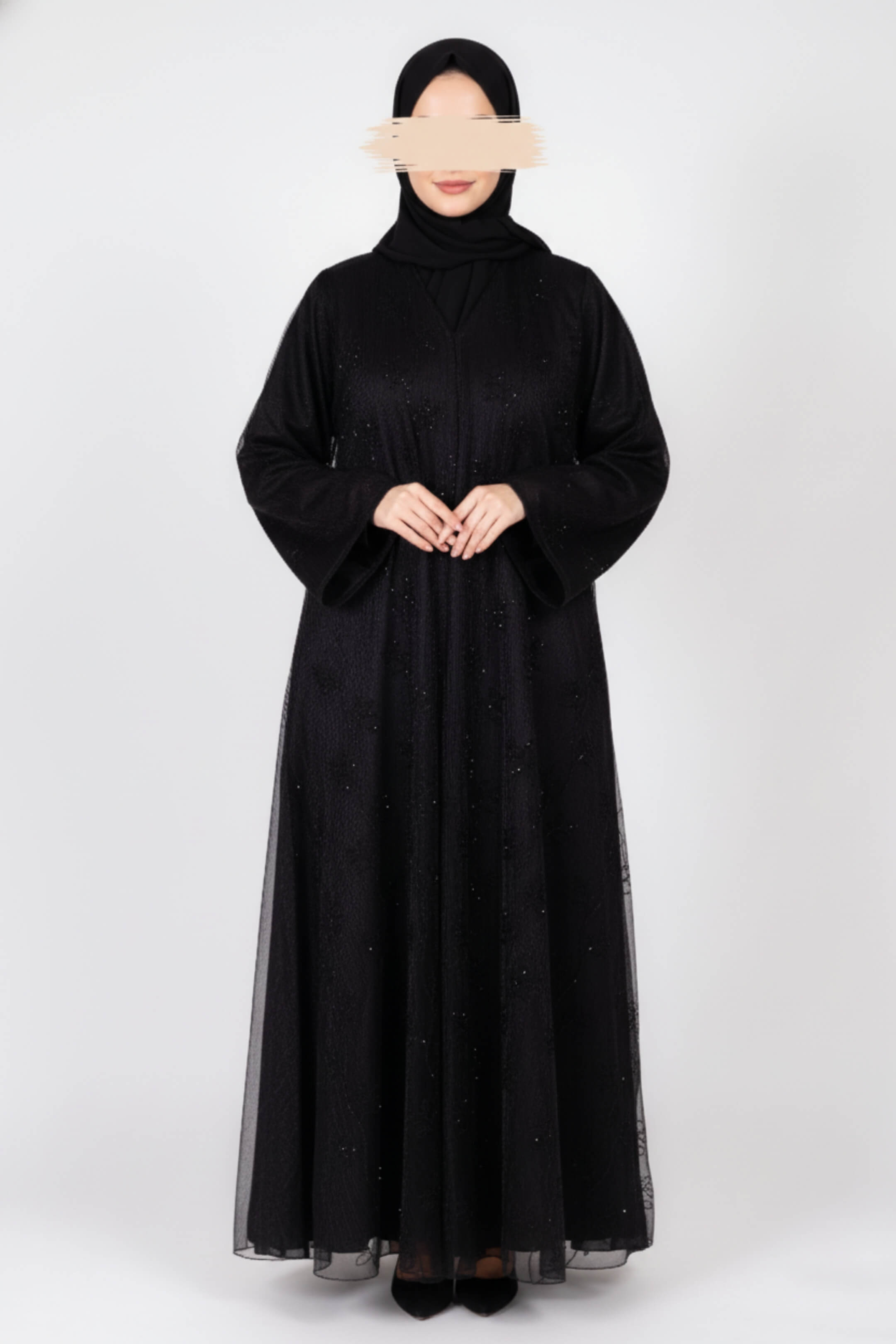 Onyx Whisper Abaya