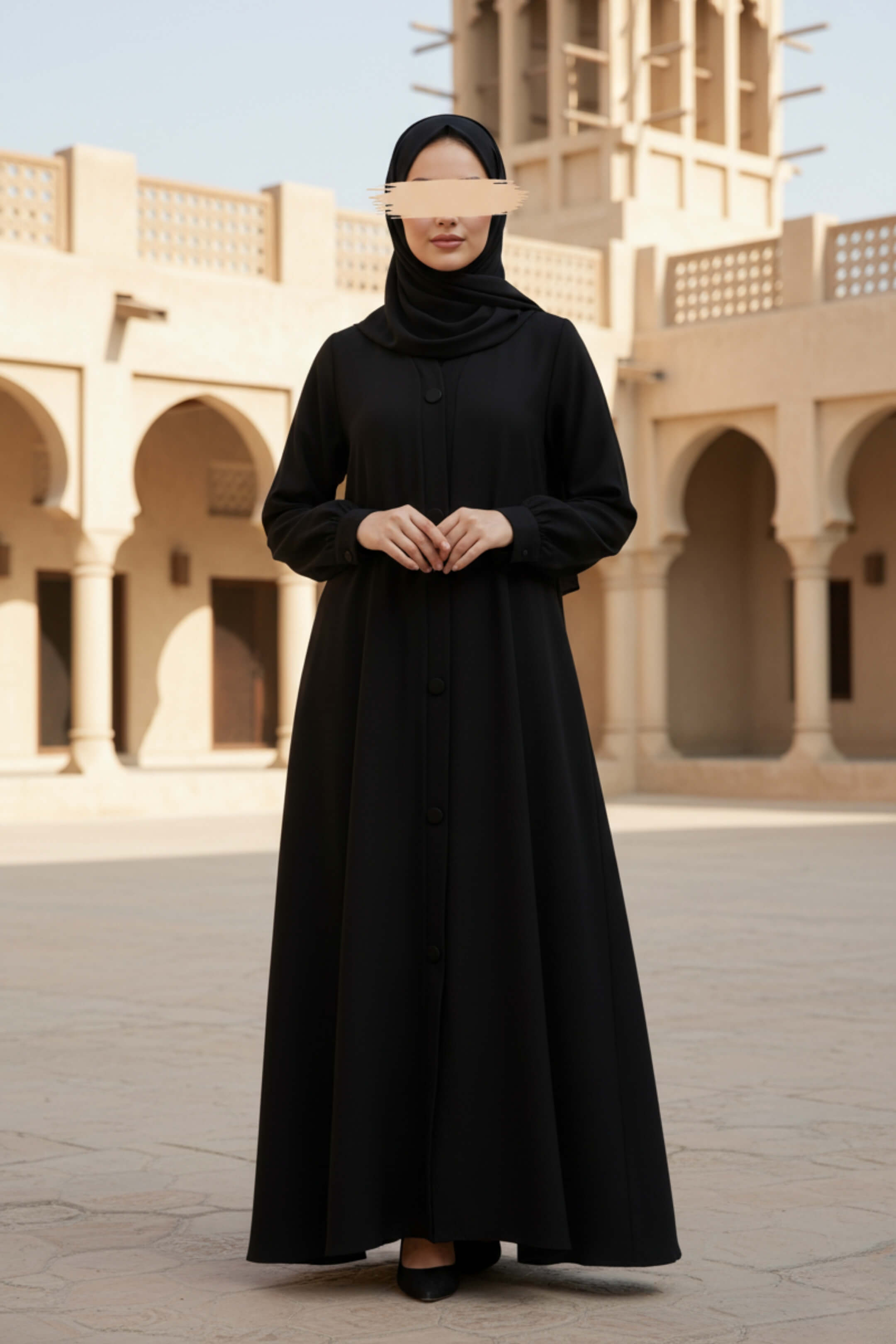 Desert Shadow Abaya