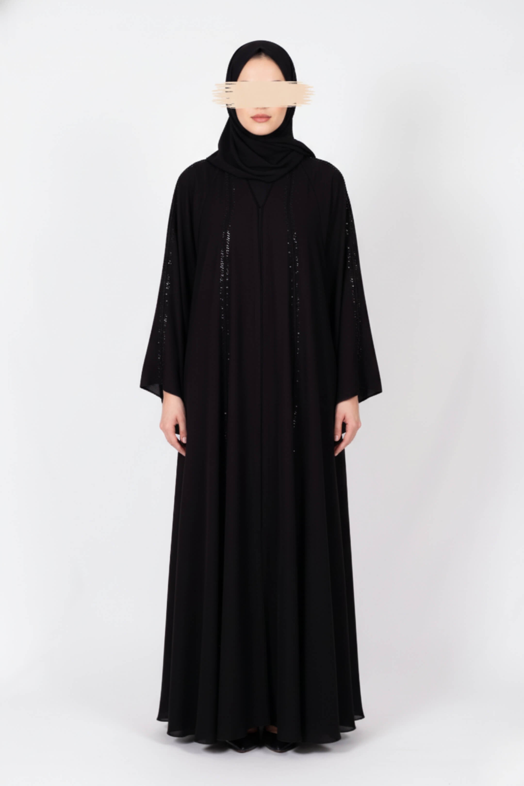 Pearl Veil Abaya
