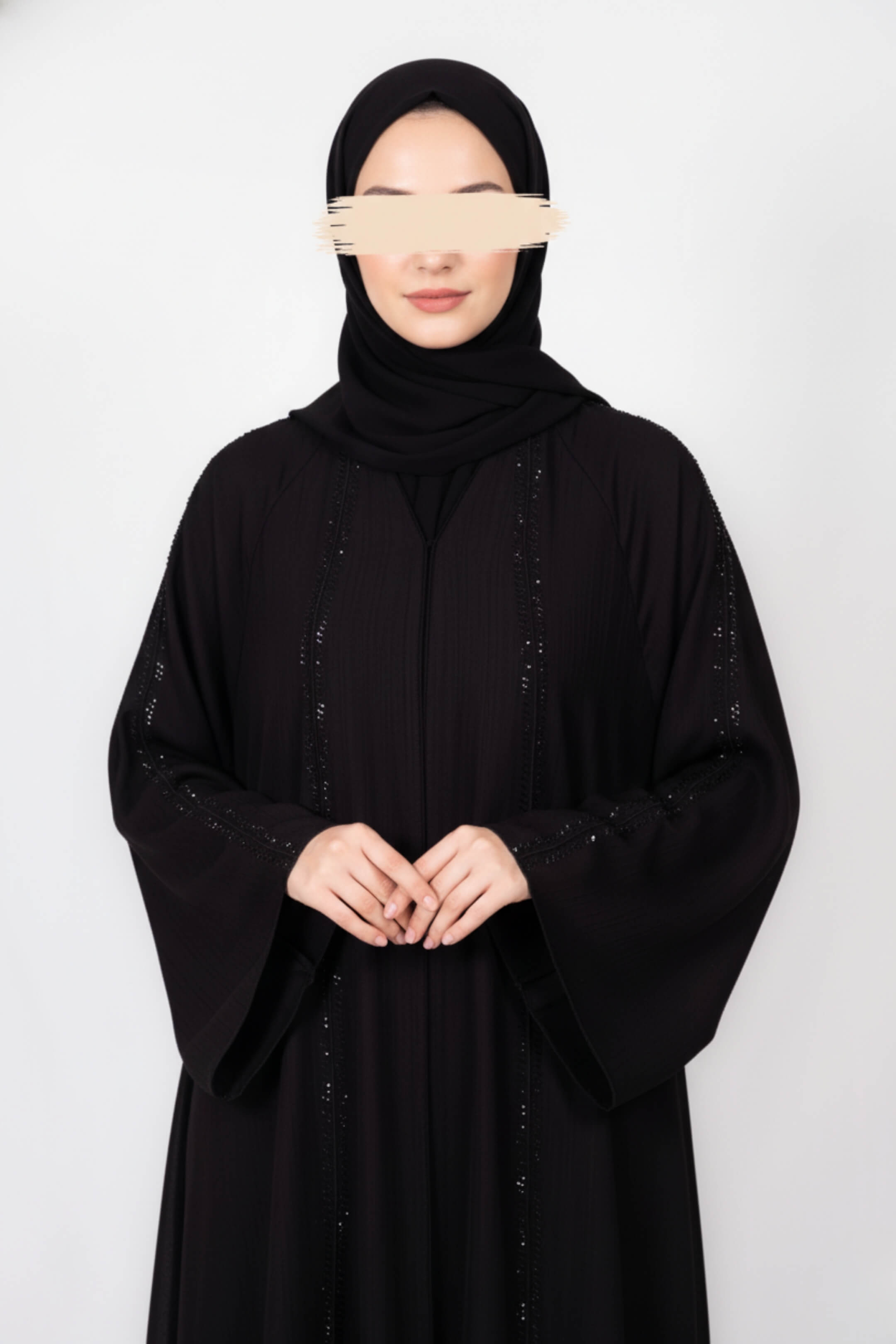 Pearl Veil Abaya