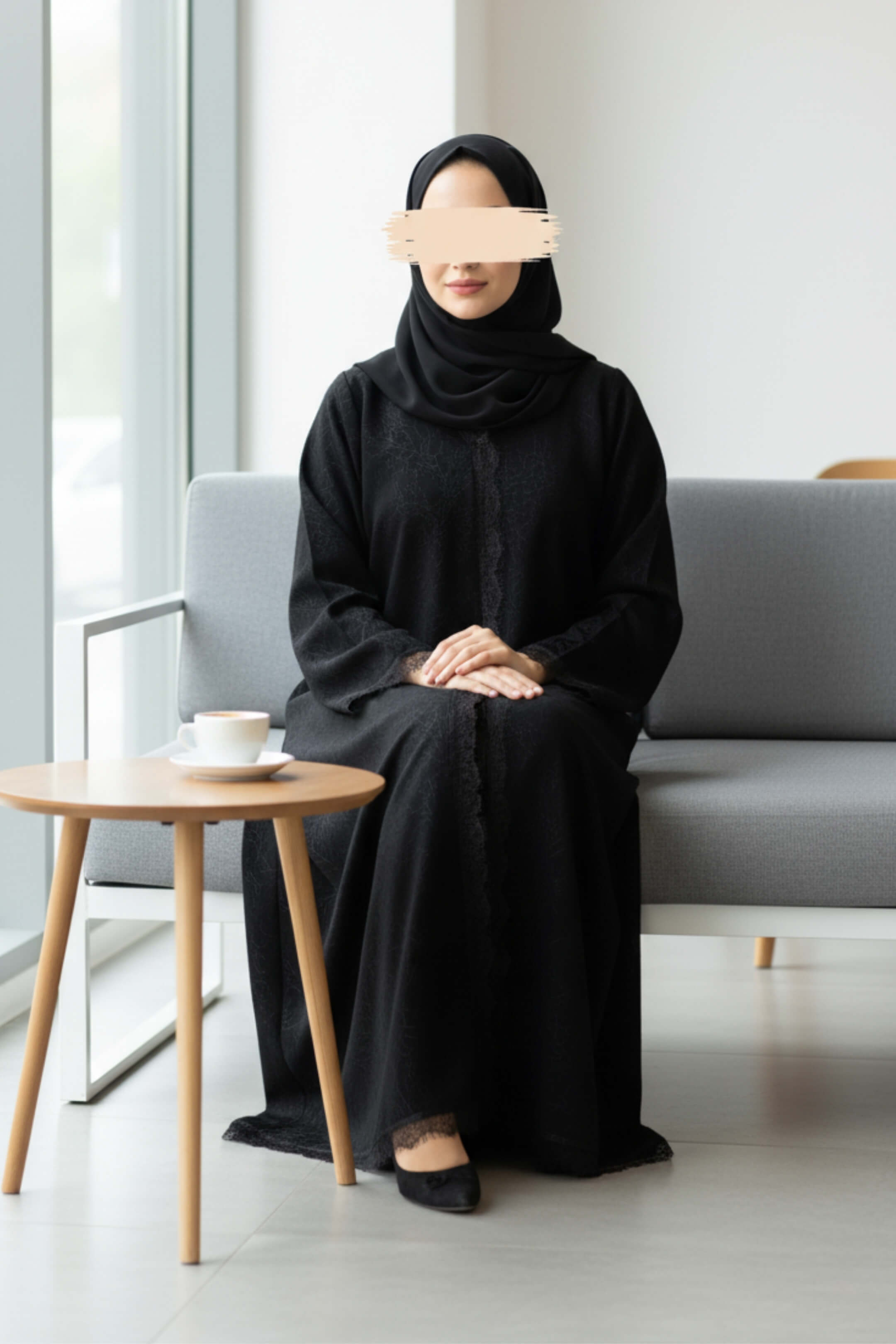 Obsidian Aura Abaya