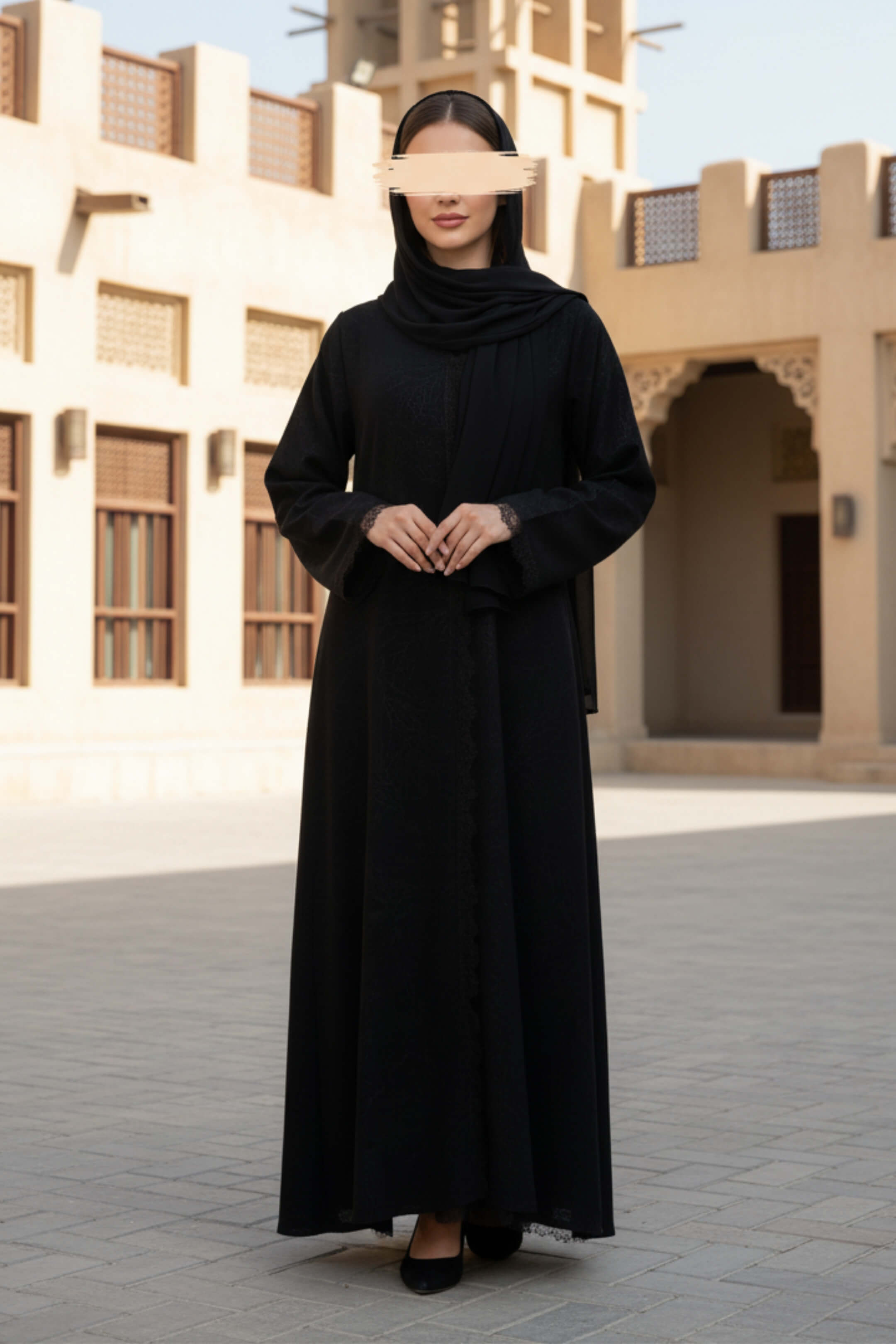 Obsidian Aura Abaya