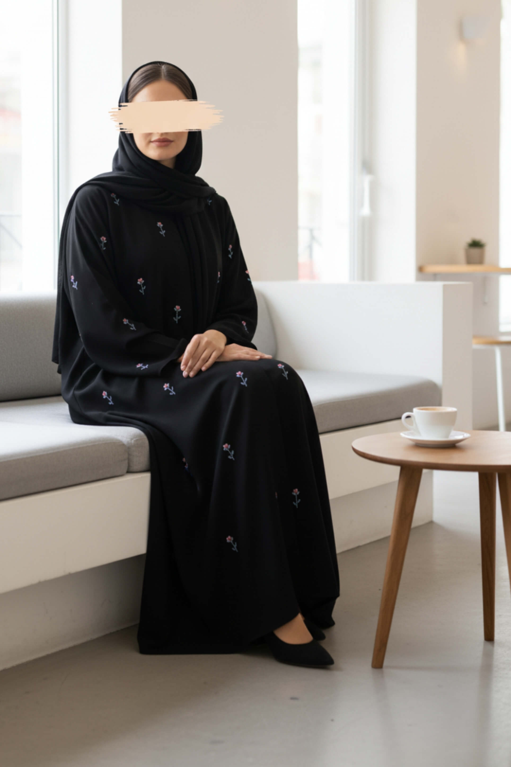 Crescent Dusk Abaya