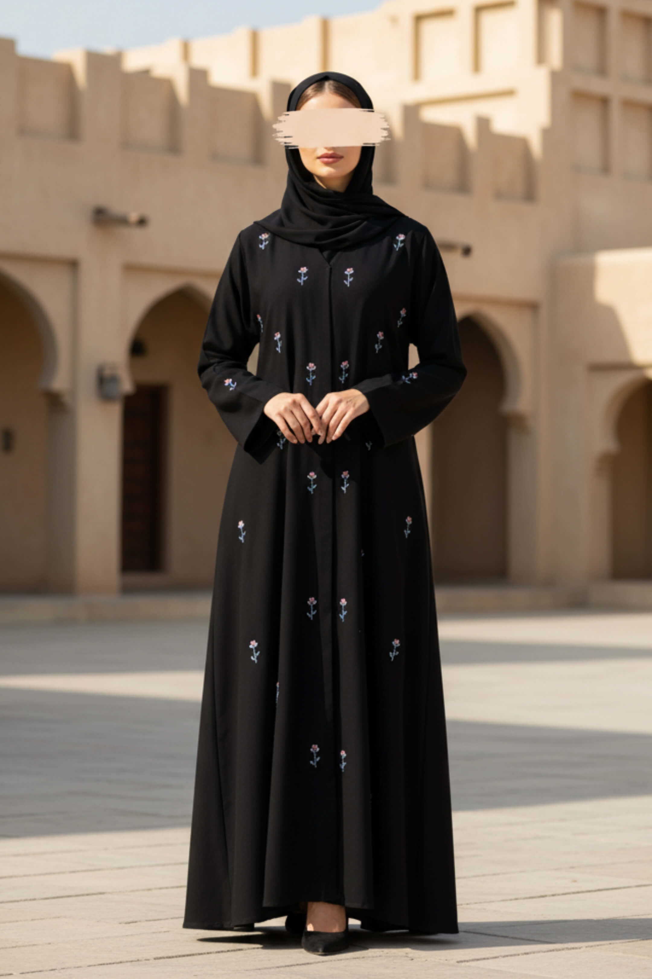 Crescent Dusk Abaya