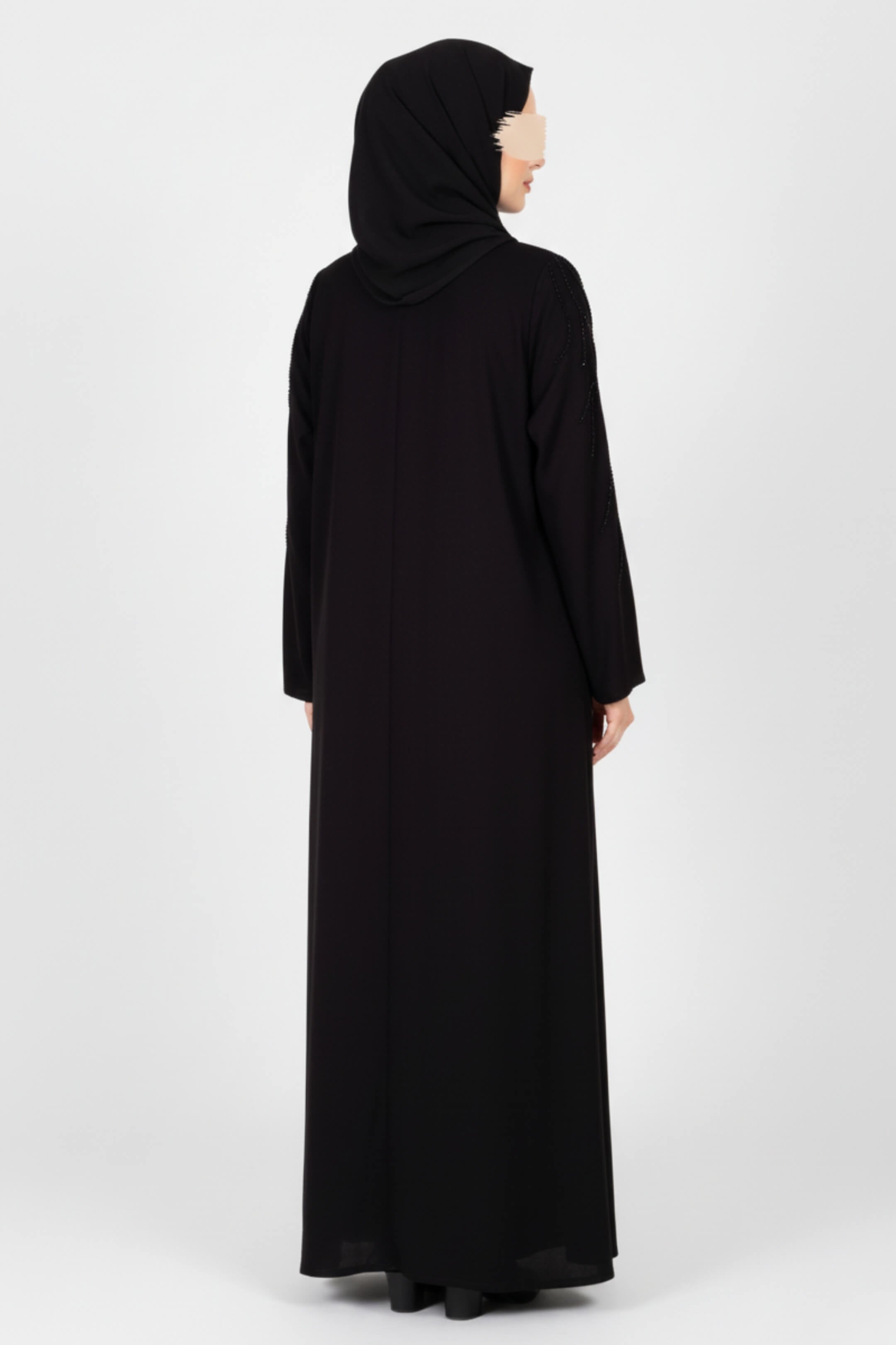 Eternal Black Abaya