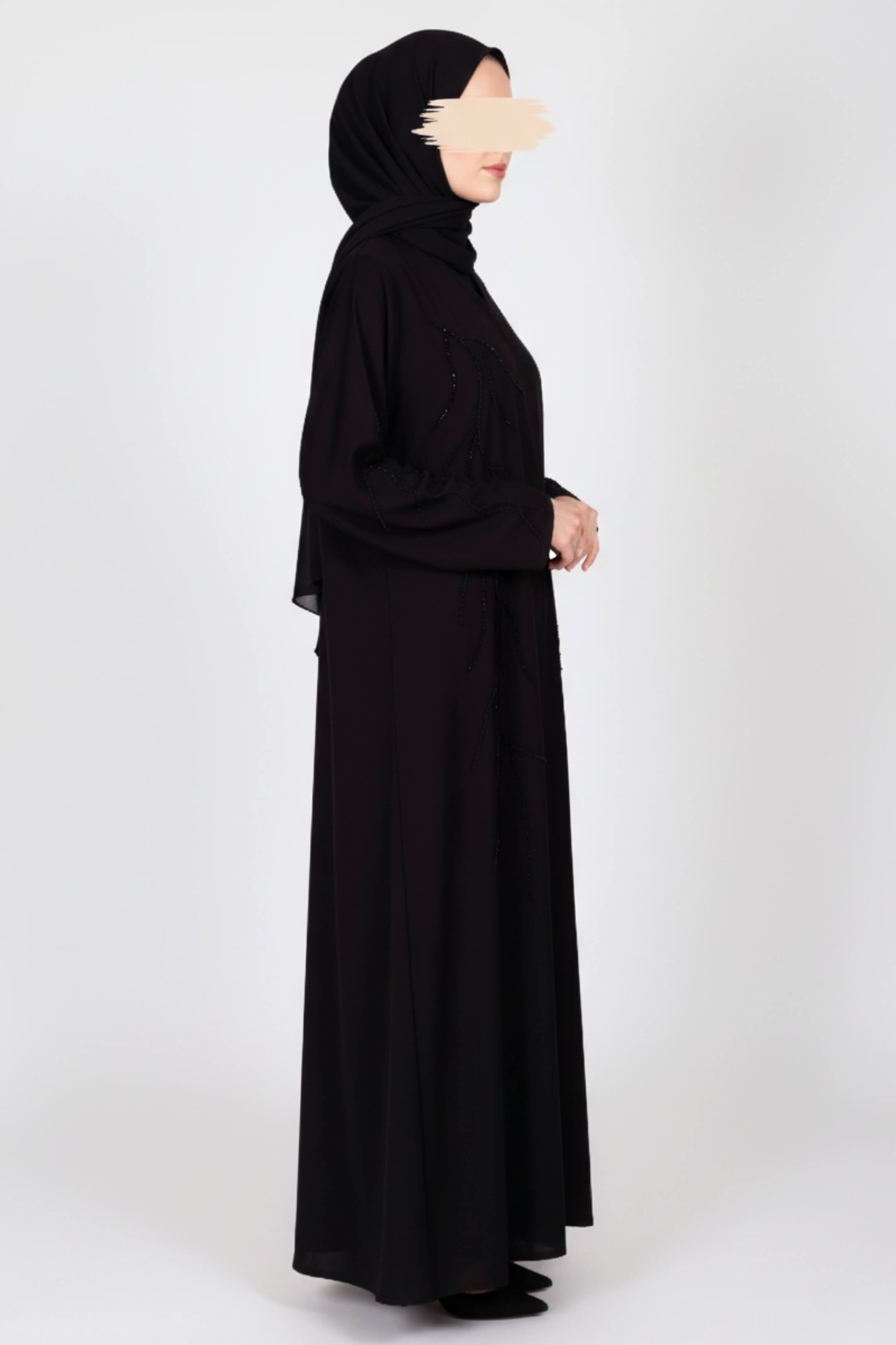 Eternal Black Abaya
