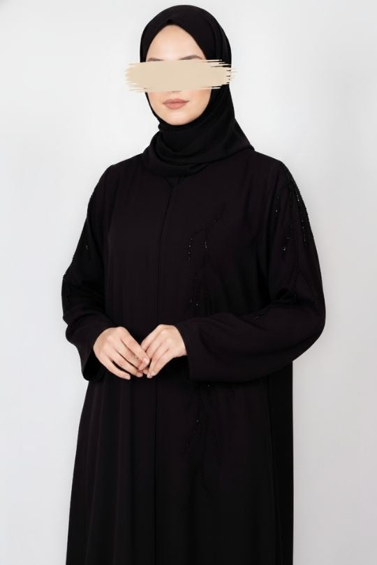 Eternal Black Abaya