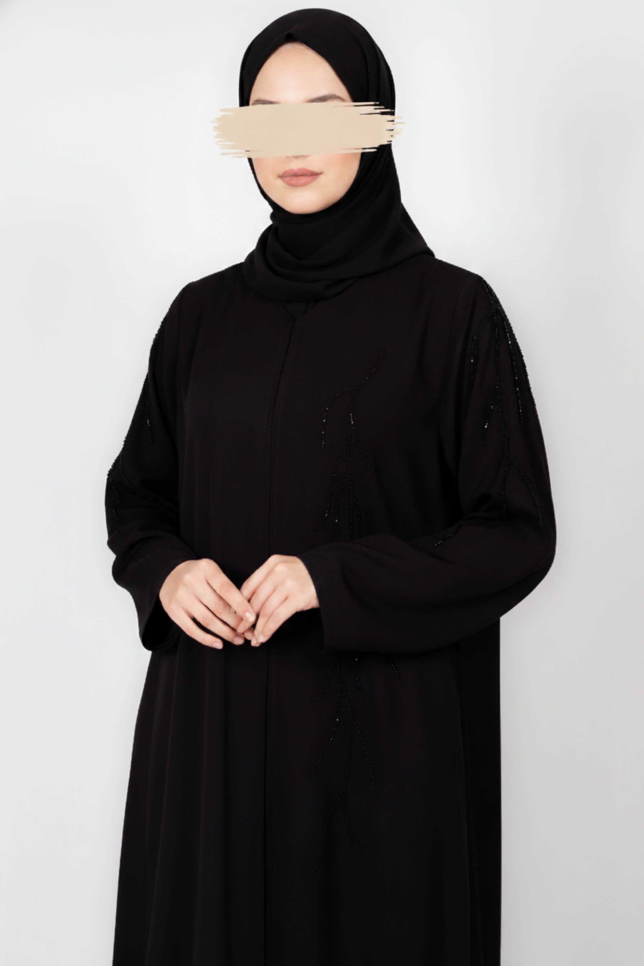 Eternal Black Abaya