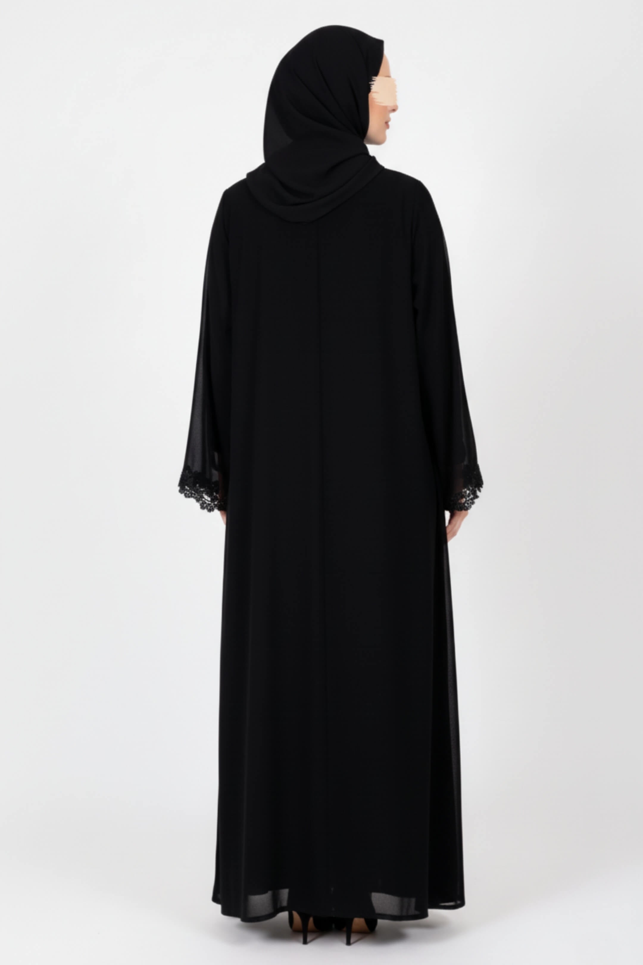 Moonlit Veil Abaya