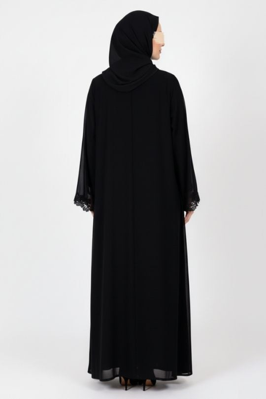 Moonlit Veil Abaya