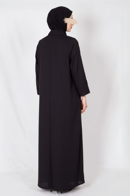 Black Serenity Abaya