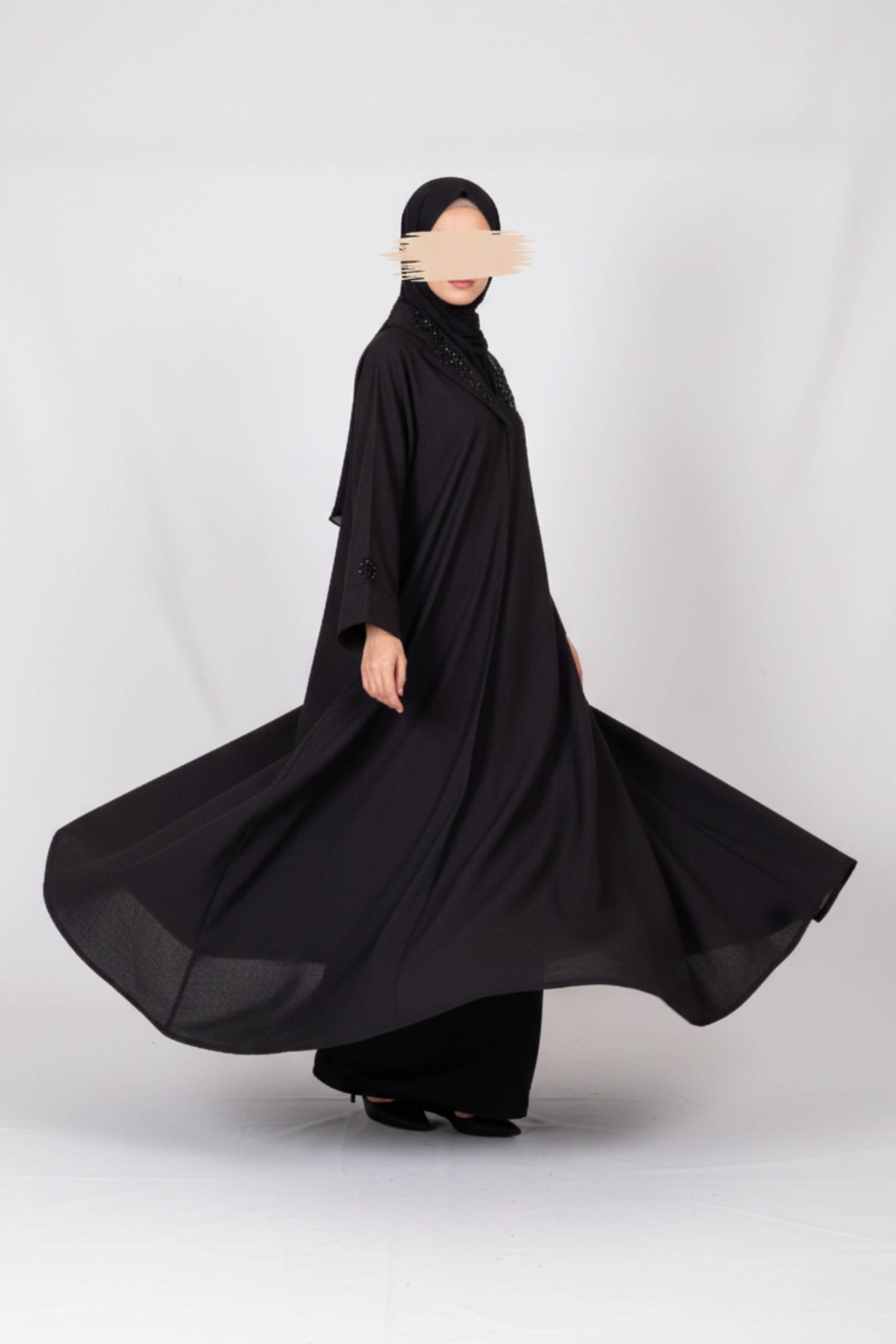 Black Serenity Abaya