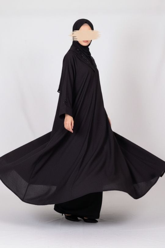 Black Serenity Abaya