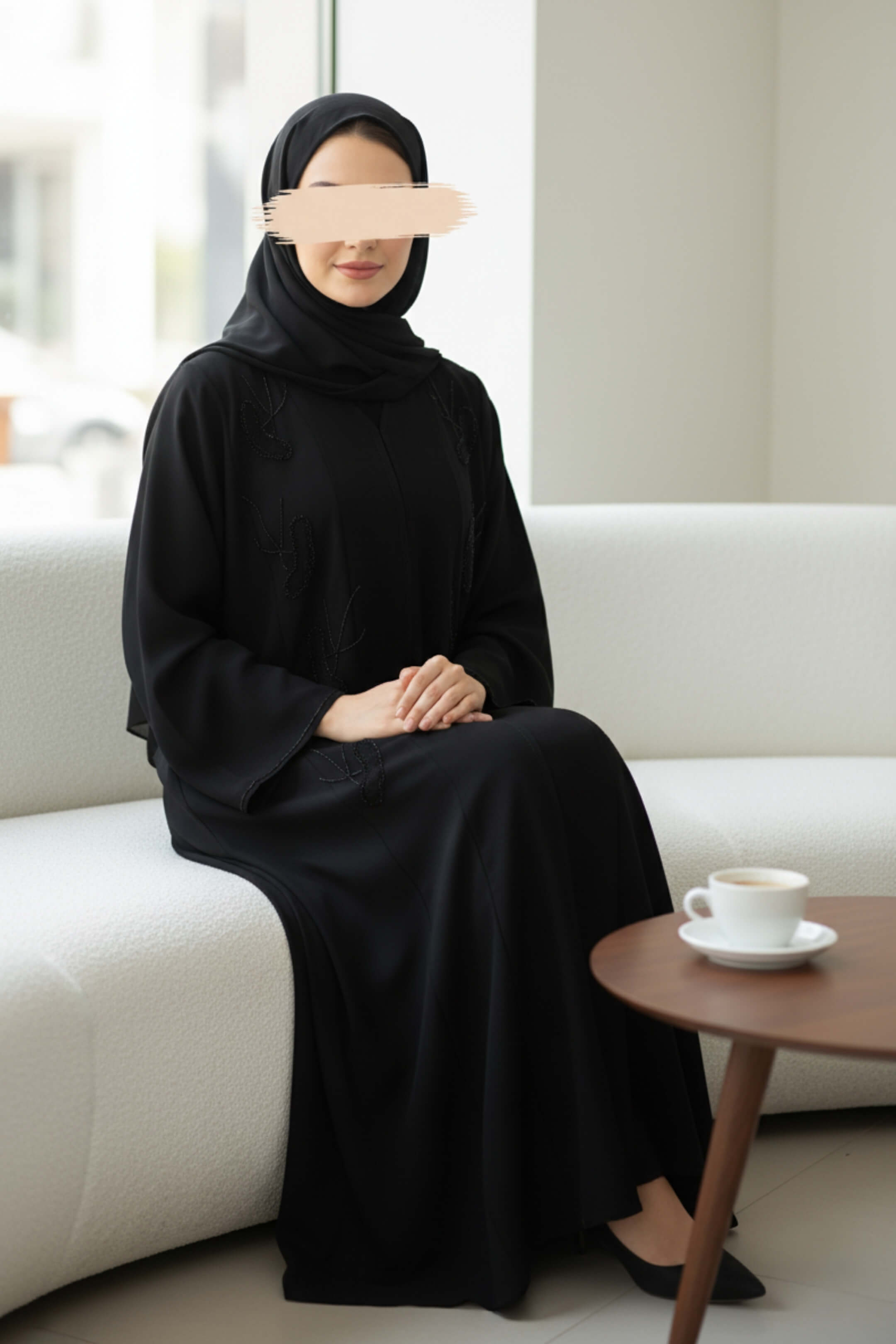 Shadow Pearl Abaya