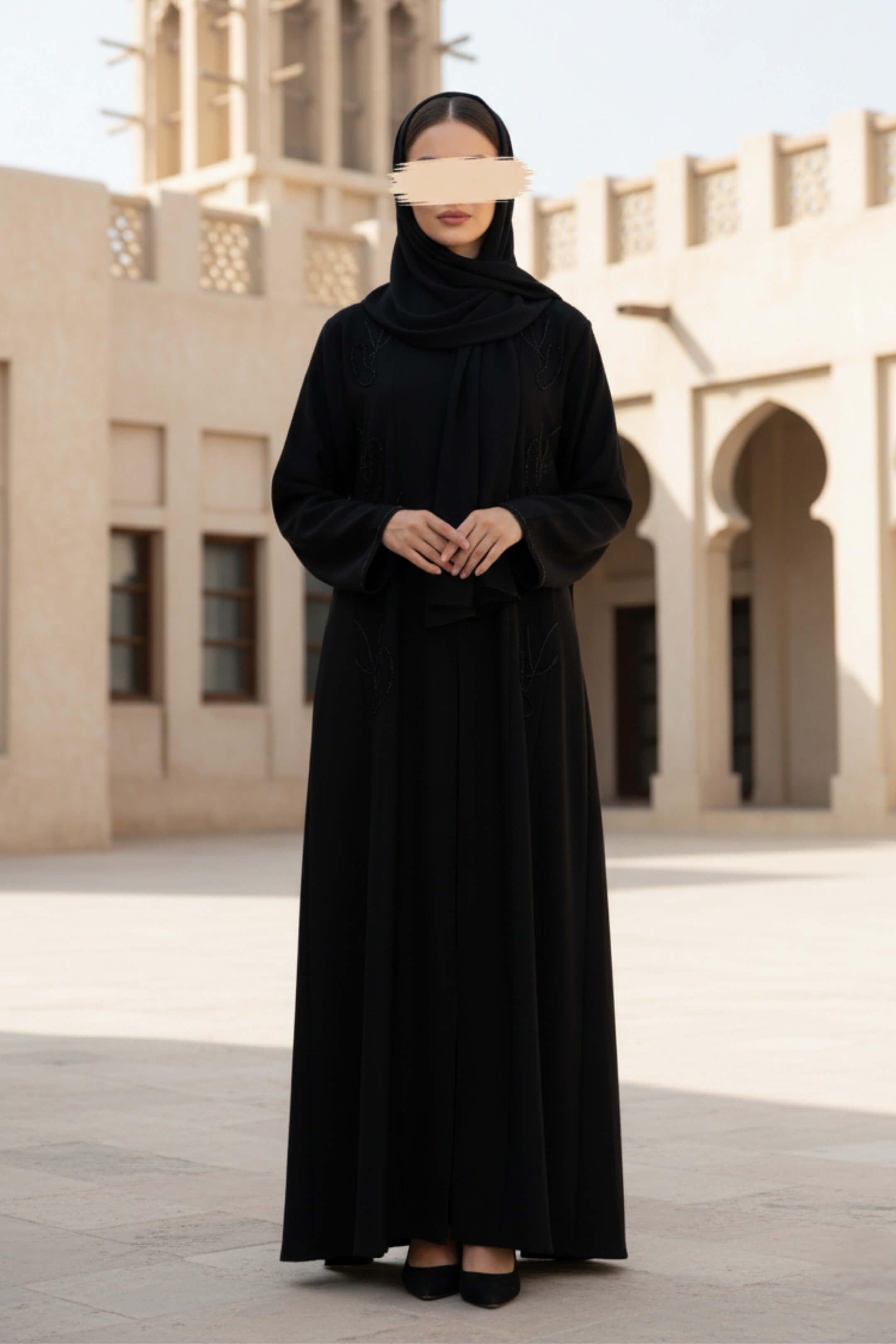 Shadow Pearl Abaya