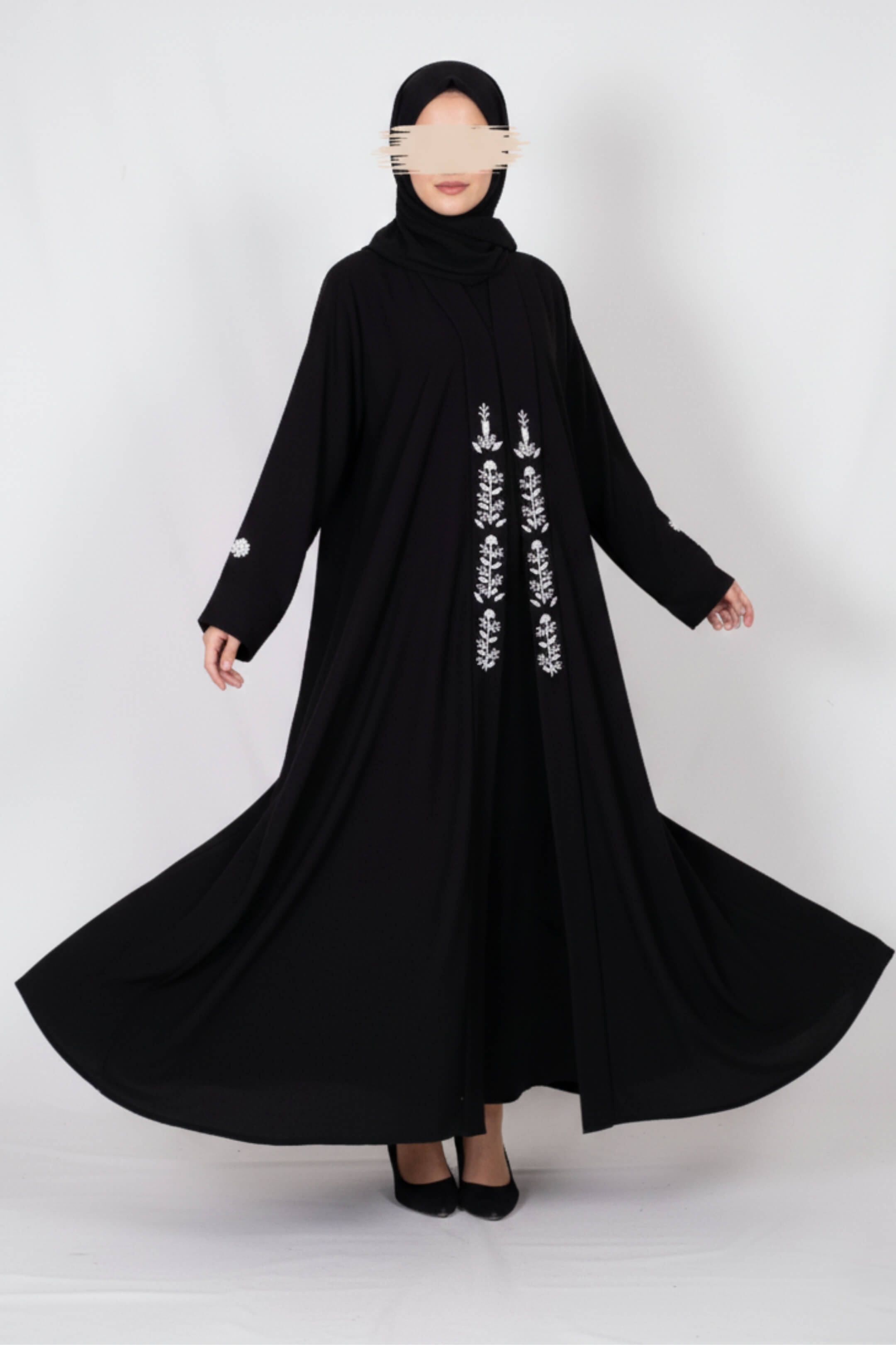 Timeless Black Abaya