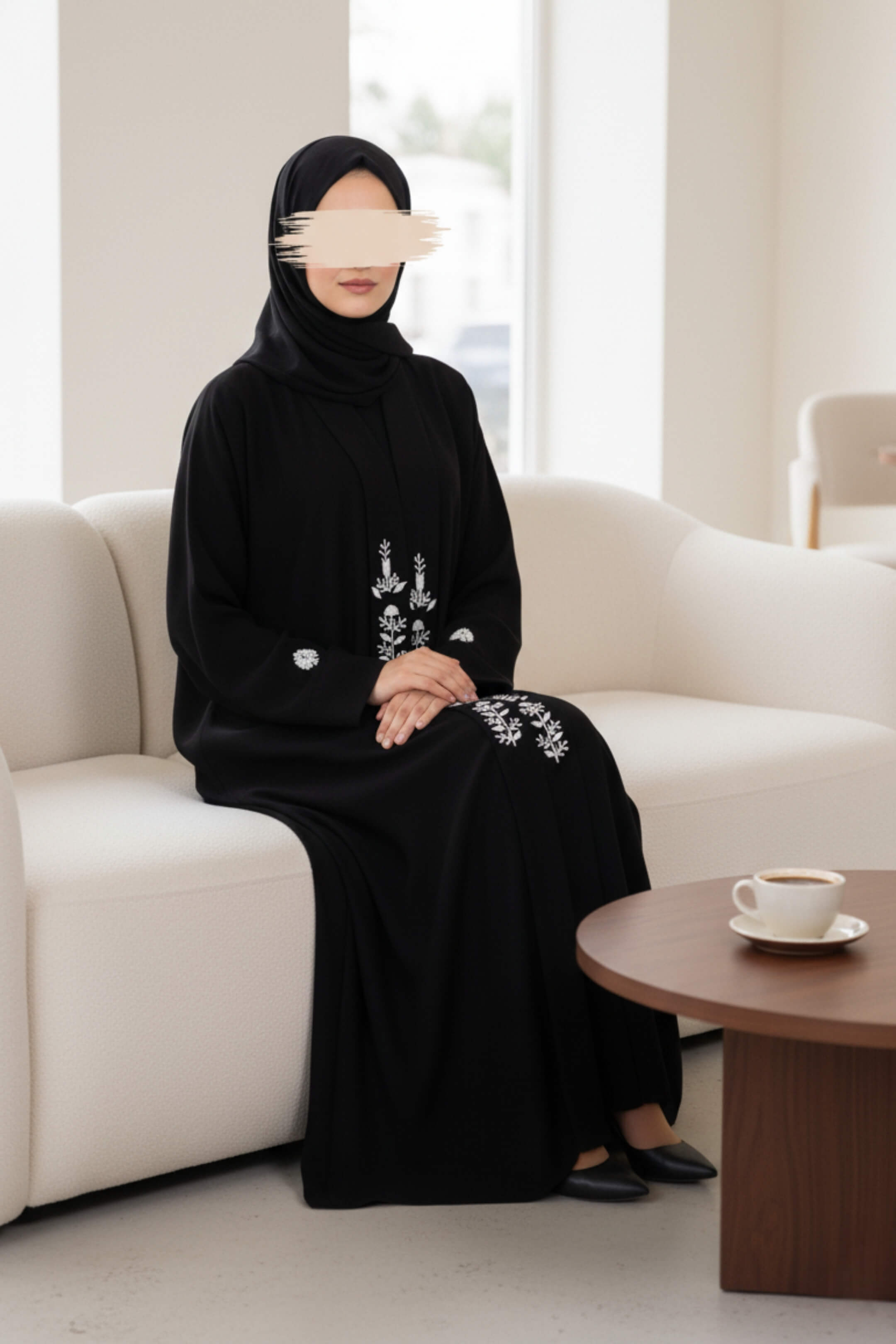Timeless Black Abaya