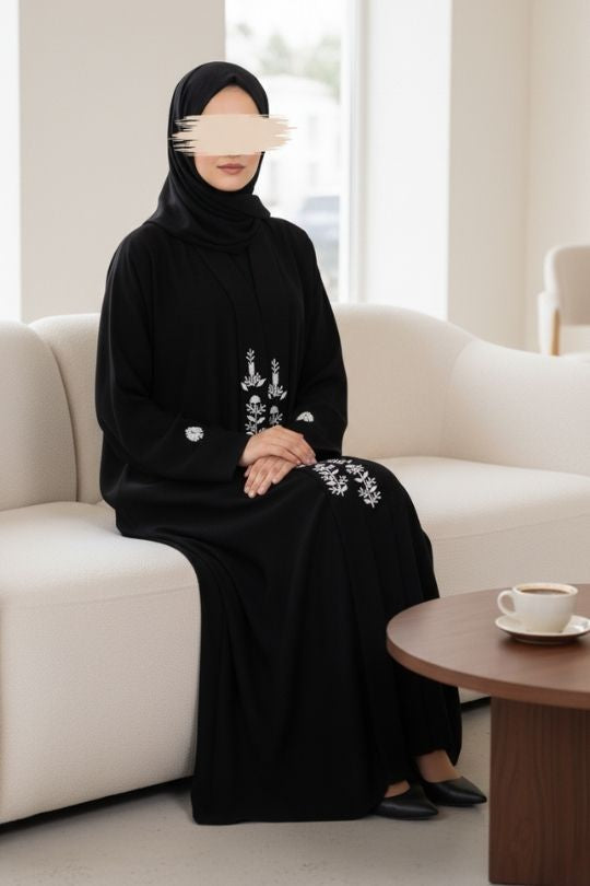 Timeless Black Abaya