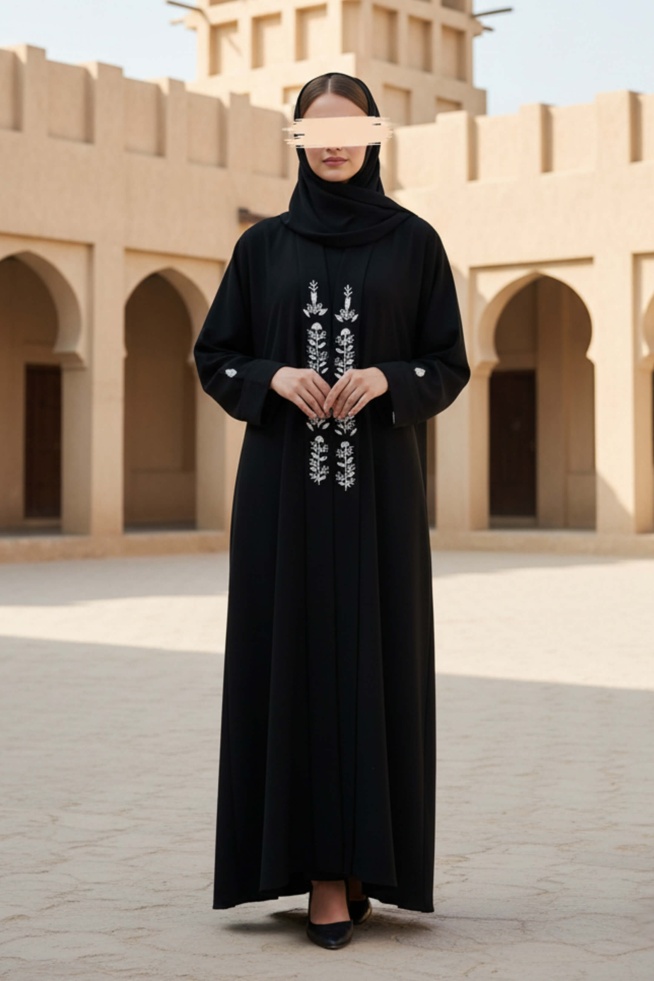 Timeless Black Abaya
