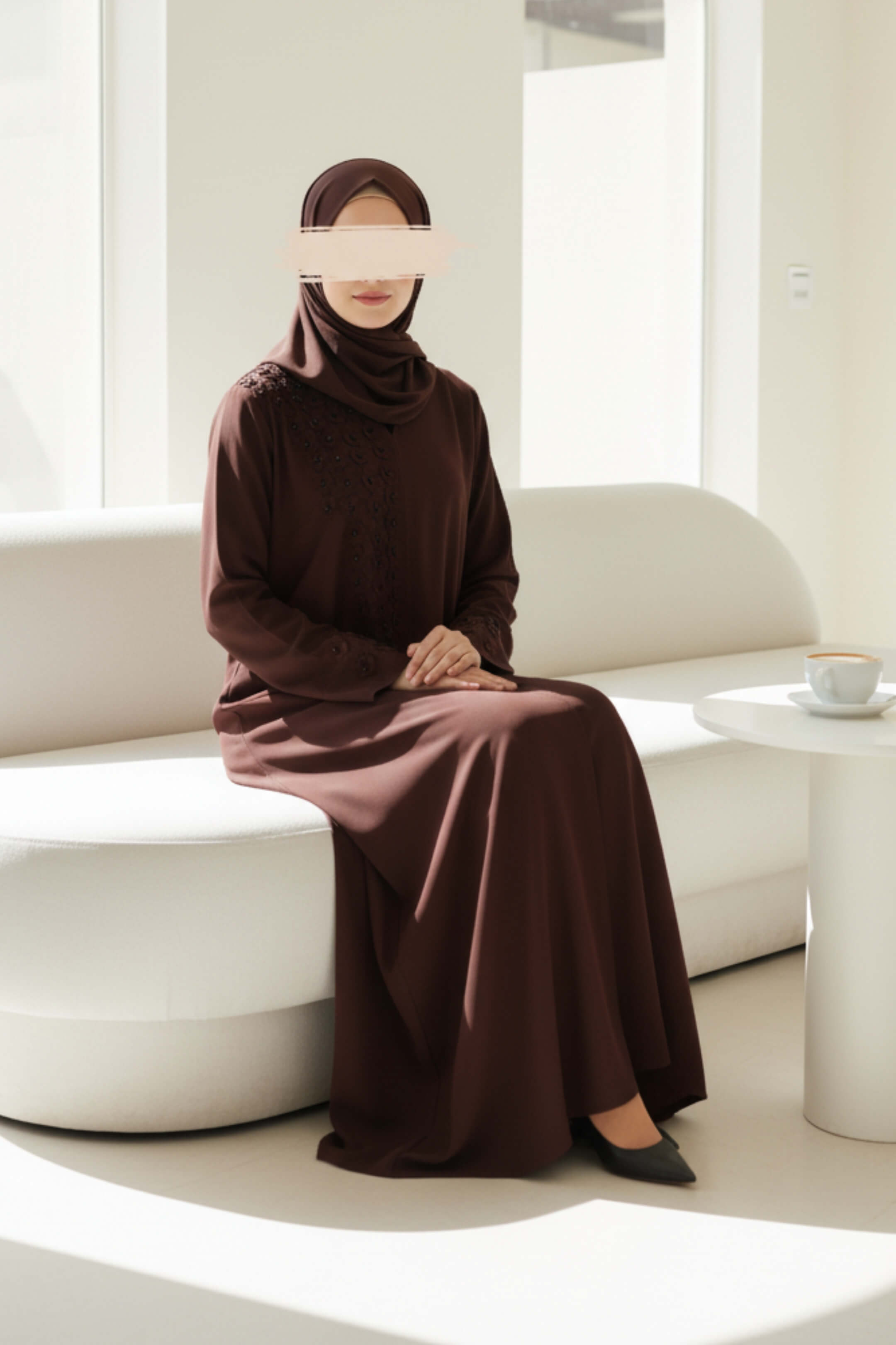 Hazel Bloom Abaya