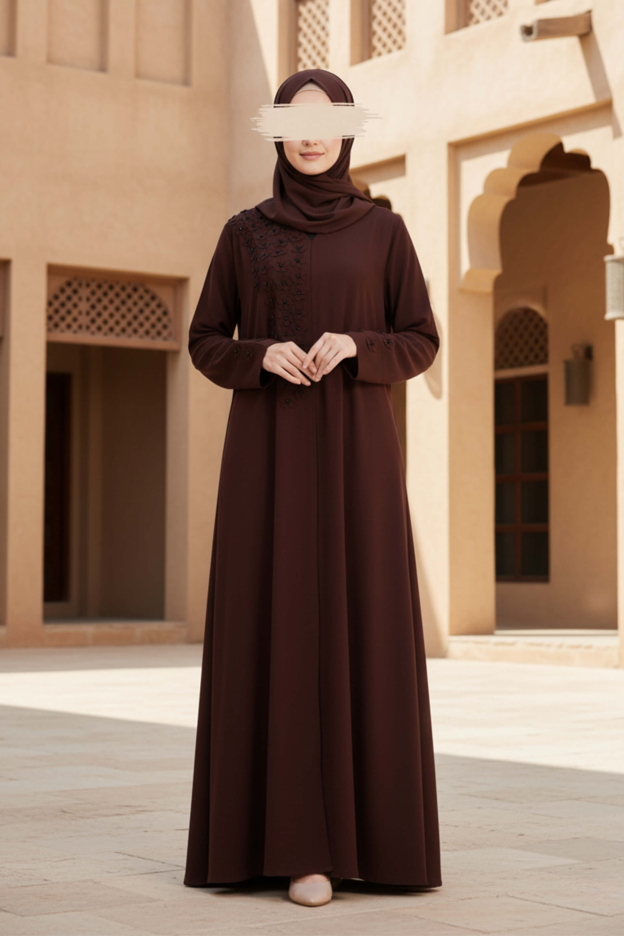 Hazel Bloom Abaya