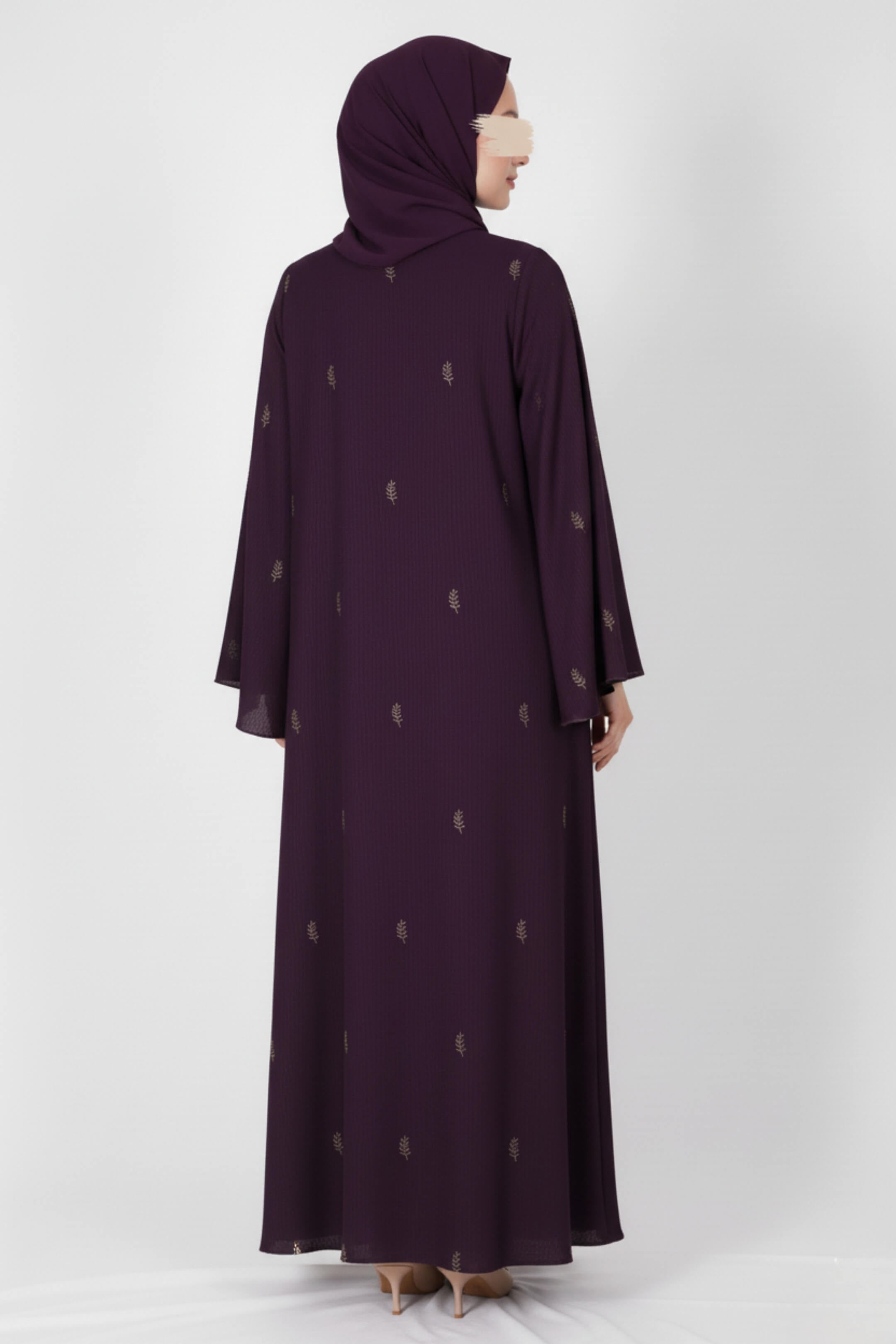 Plum Reverie Abaya