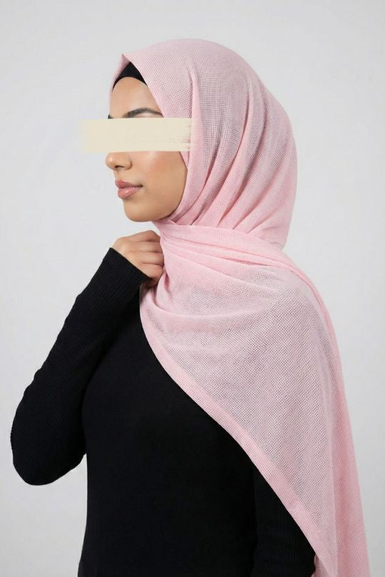 Gridline Hijab Scarf