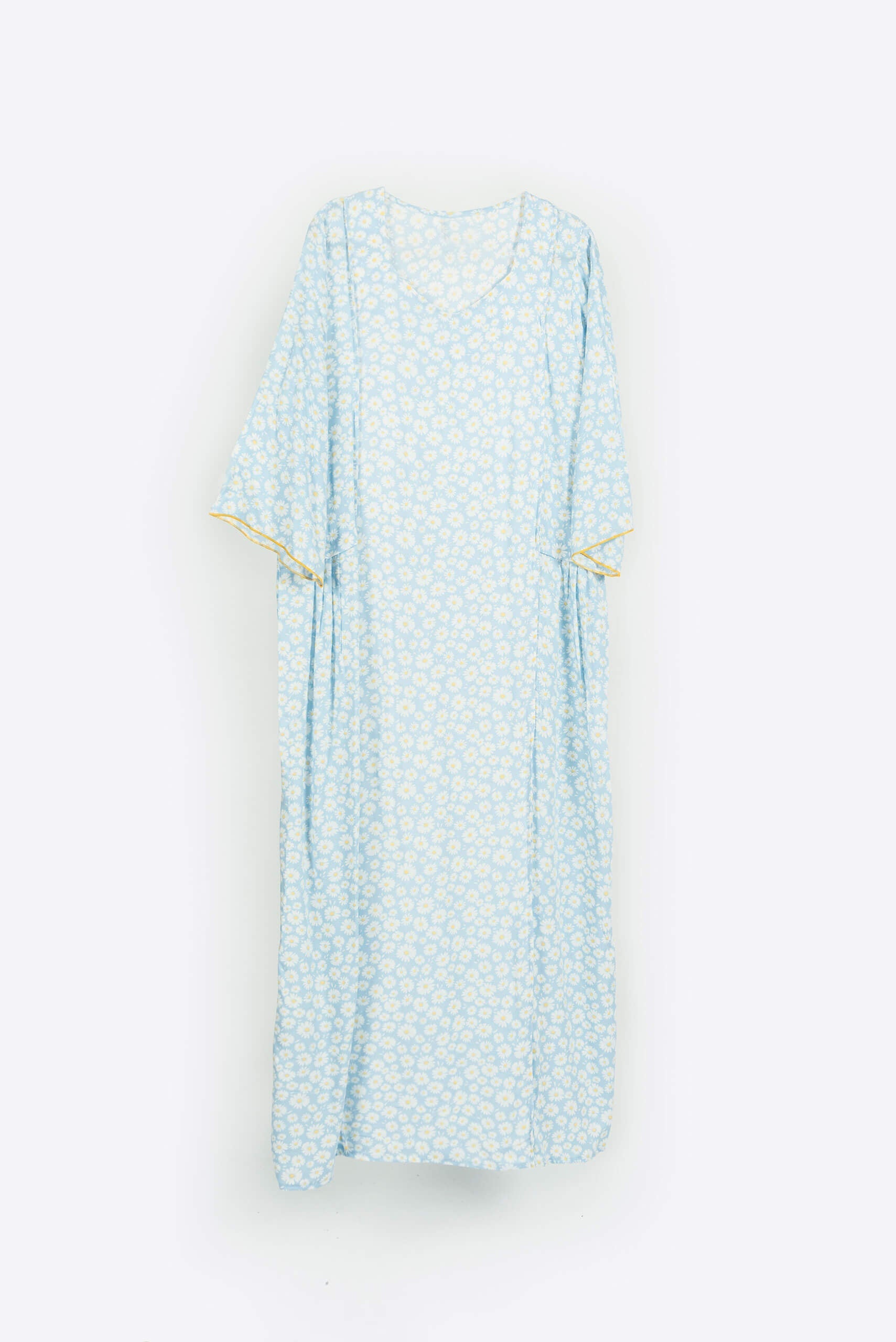 Blue Daisy Maxi Dress - Maxi Dress - Muslim Lifestyle Store
