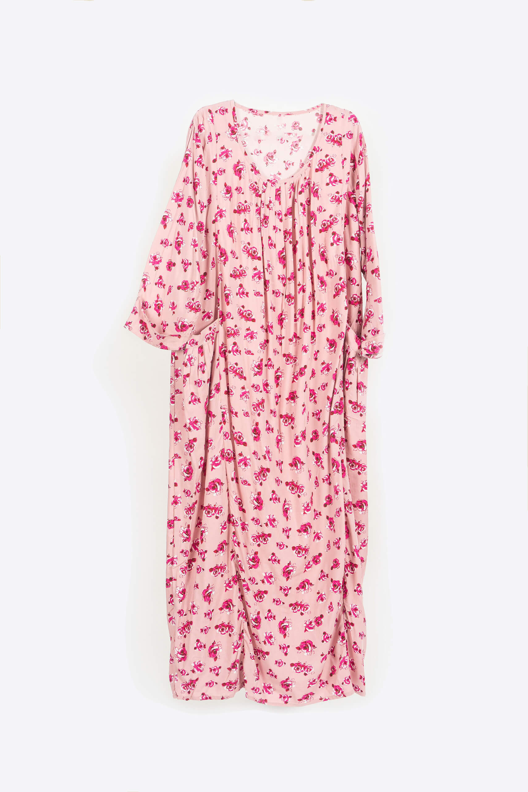 Pink Rose Maxi Dress - Maxi Dress - Muslim Lifestyle Store