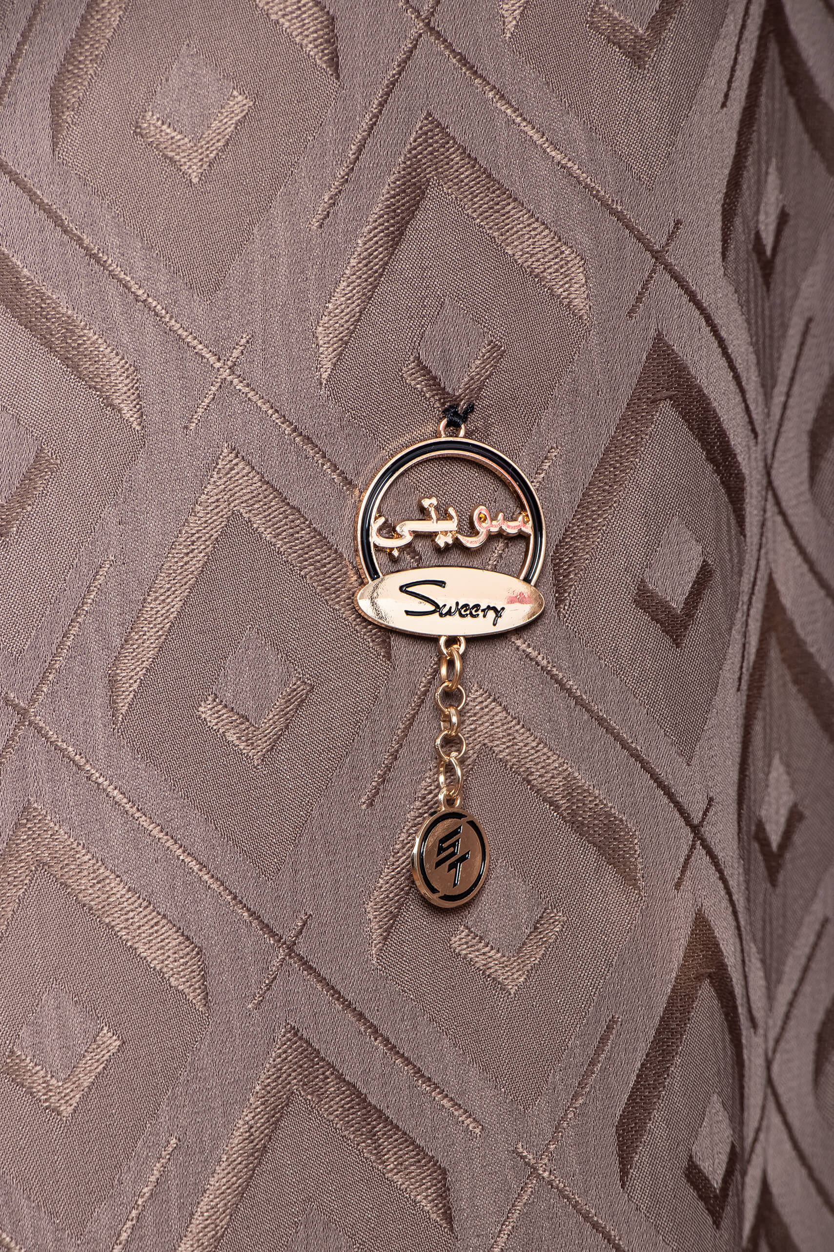 Pattern Beige Abaya - Abaya - Muslim Lifestyle Store