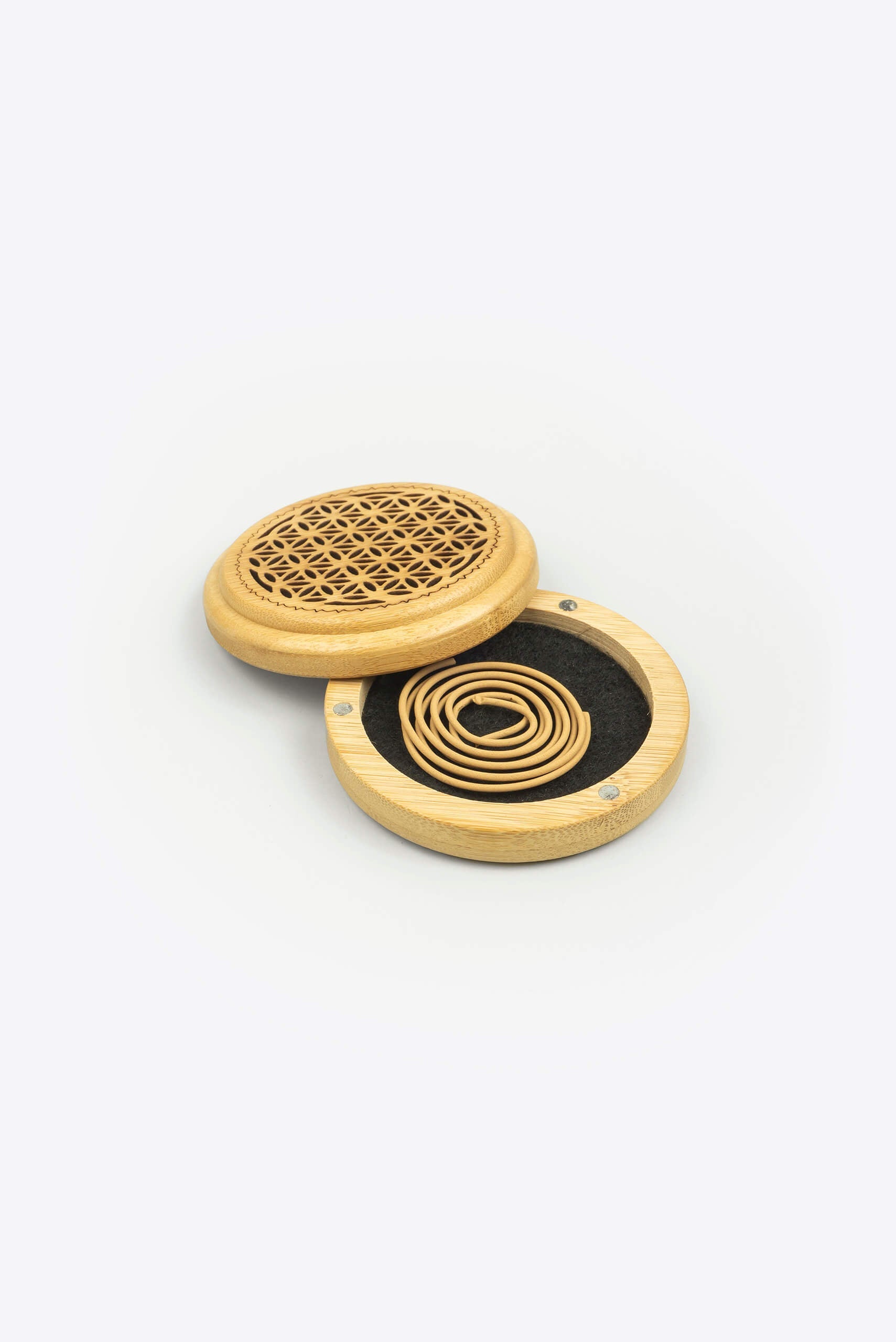 Wooden Coil Incense Box - Incense - Muslim Lifestyle Store