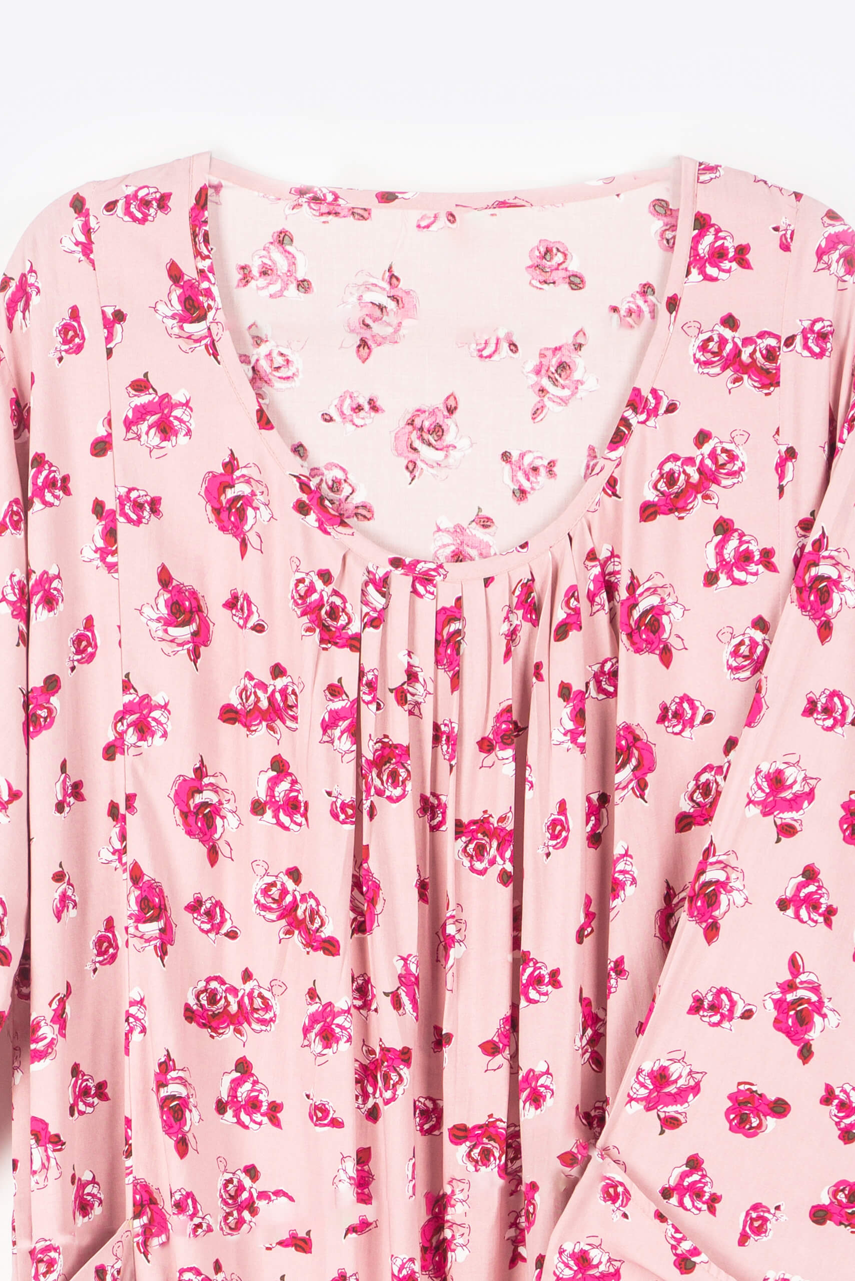 Pink Rose Maxi Dress - Maxi Dress - Muslim Lifestyle Store